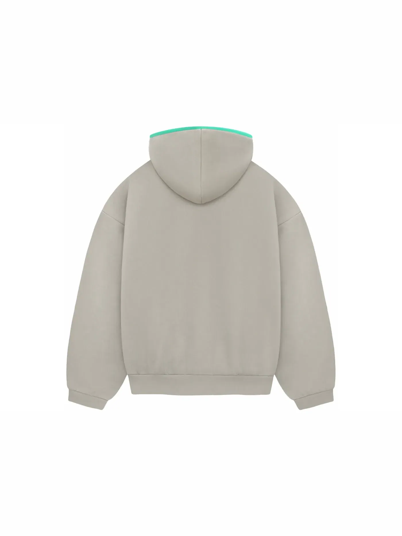 Мужской худи оверсайз Fear of God Essentials Hoodie (SS24) — изображение 2 из 2, серый
