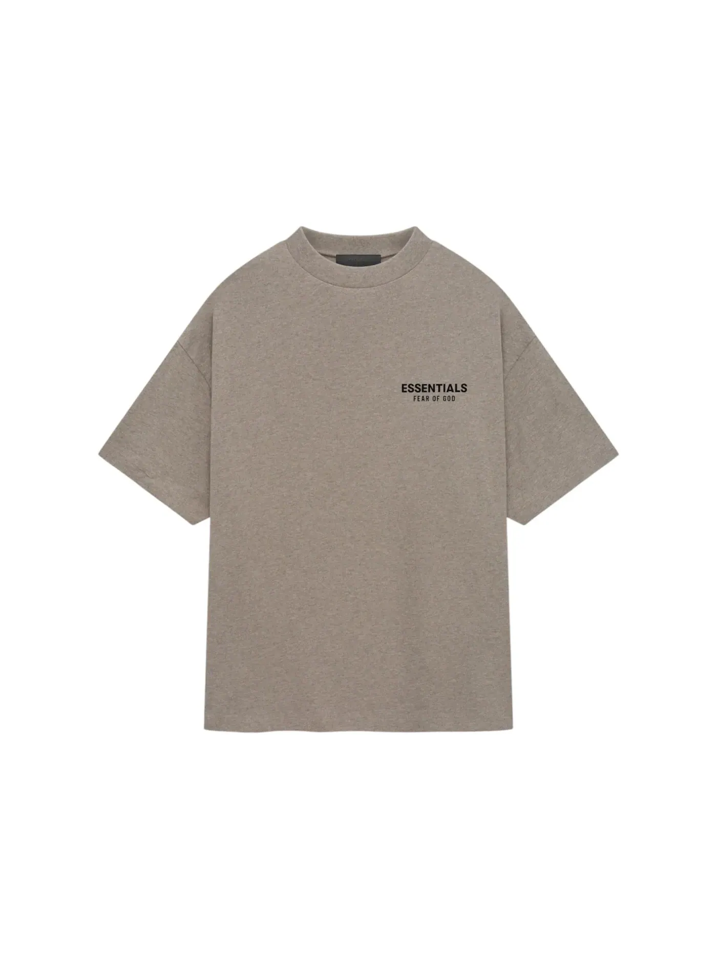 Мужская футболка с круглым вырезом Fear of God Essentials T-Shirt Fear of God — изображение 1 из 2, серый