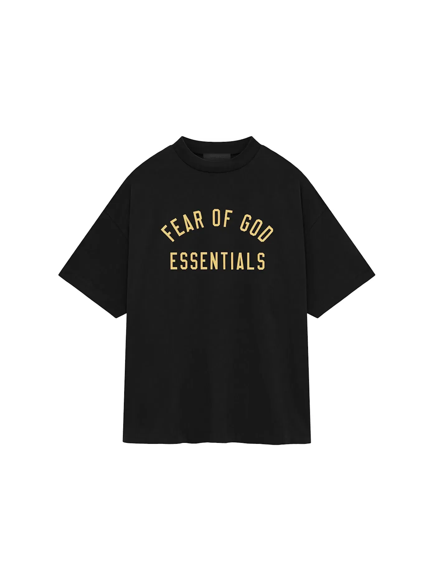 Мужская футболка с круглым вырезом Fear of God Essentials Tee — изображение 1 из 2, черный