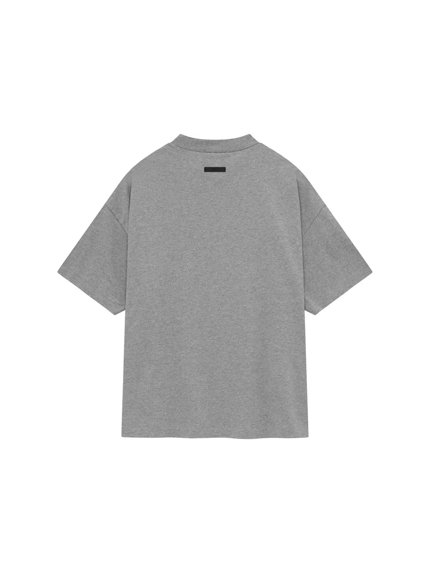 Мужская футболка с круглым вырезом из джерси Dark Heather Fear of God Essentials — изображение 2 из 2, серый