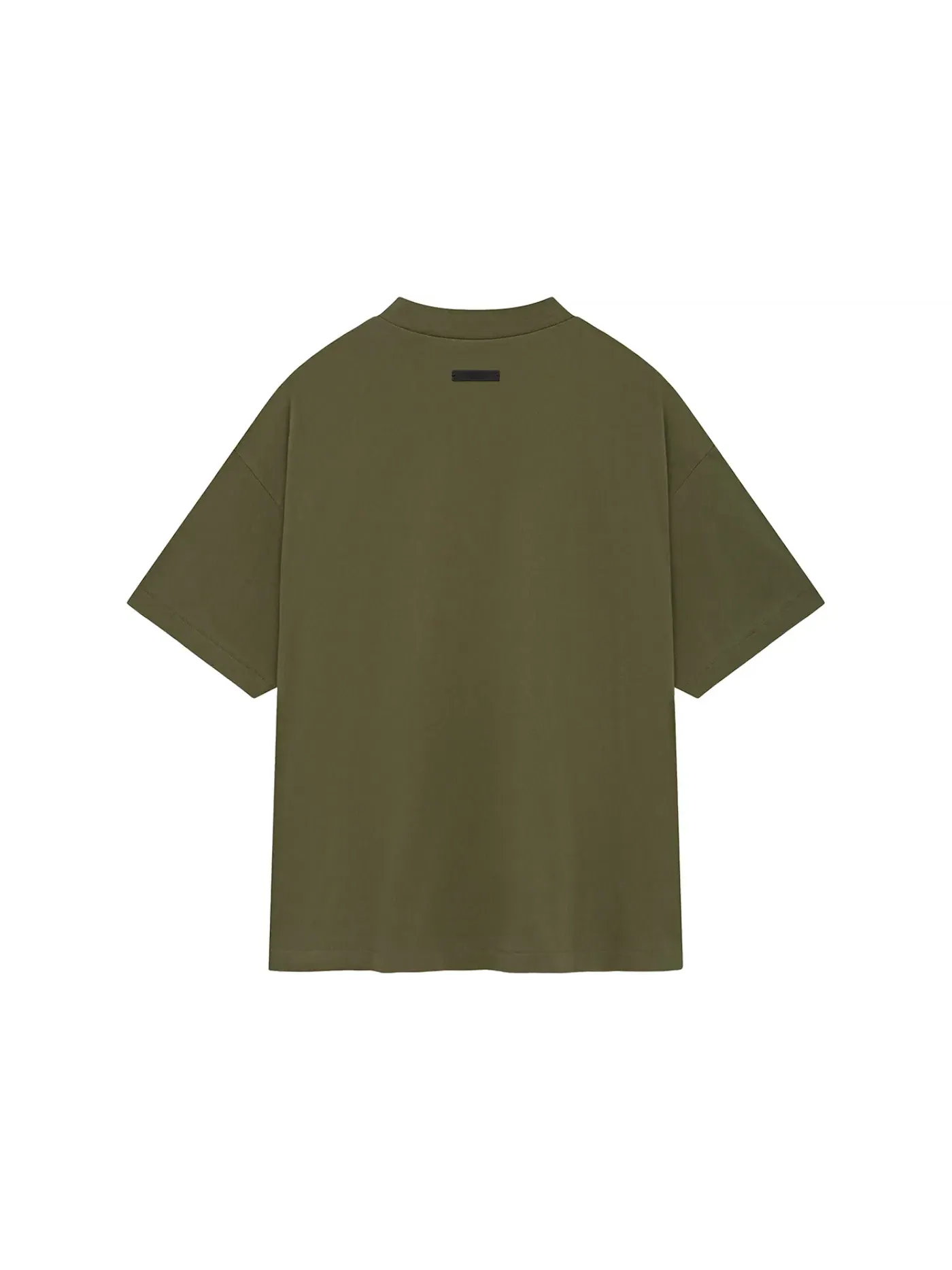 Мужская футболка с круглым вырезом из джерси Tee Fear of God — изображение 2 из 2, оливковый