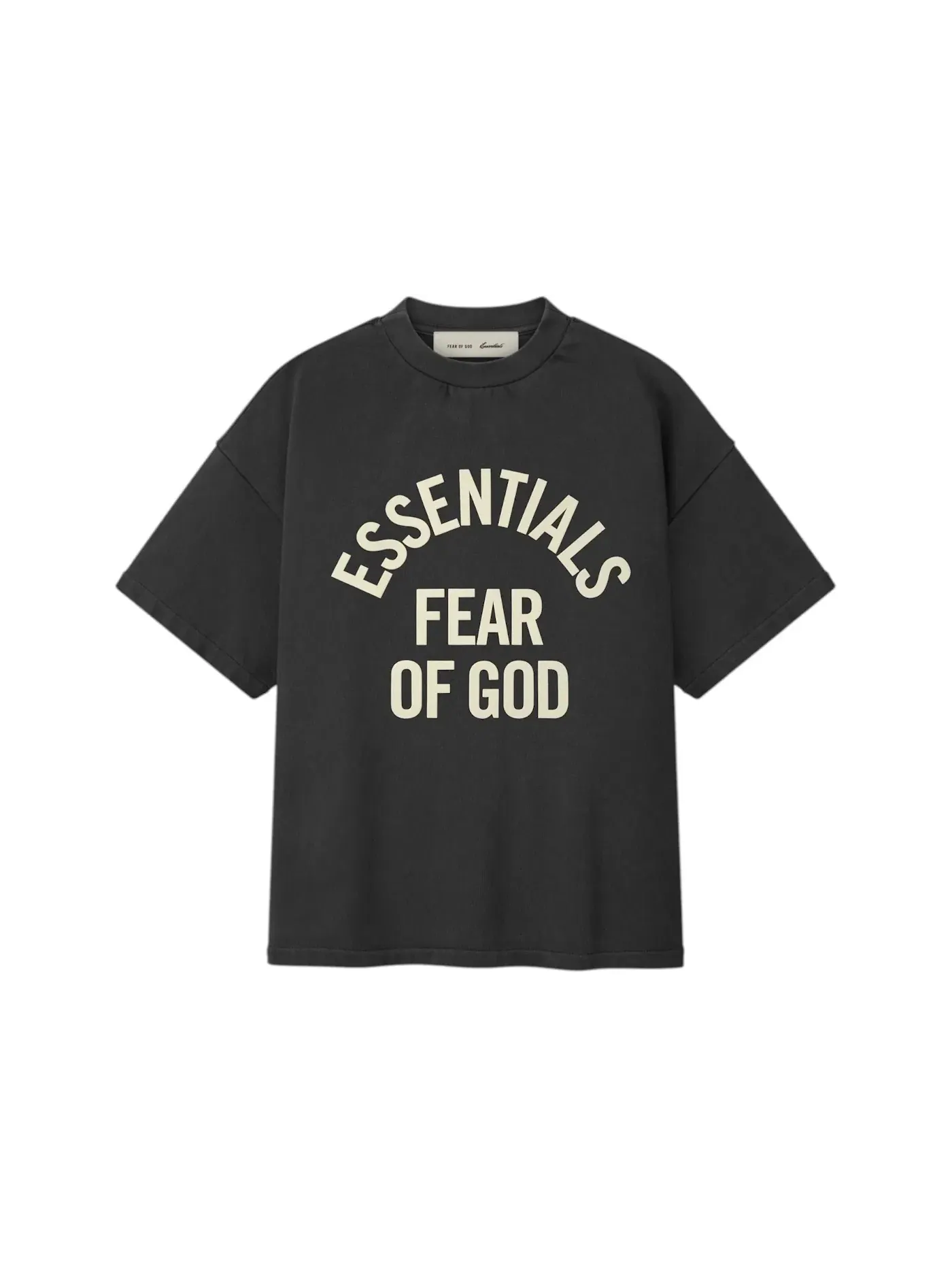 Детская футболка с принтом Campus 90's Tee Fear of God — изображение 1 из 2, черный