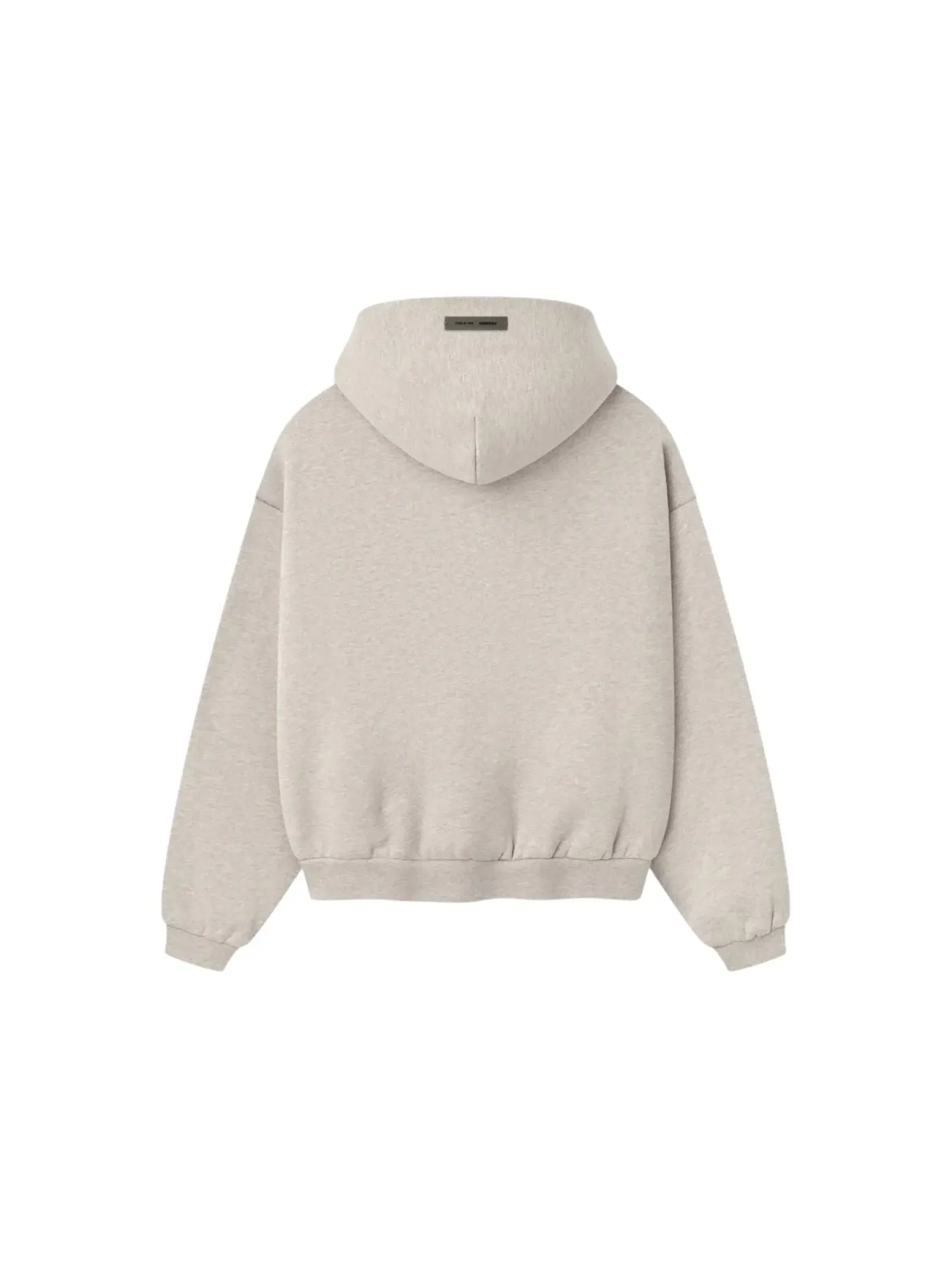 Детский худи из флиса Fear of God Essentials Kids Classic Fleece Hoodie, Heather Stone — изображение 2 из 2