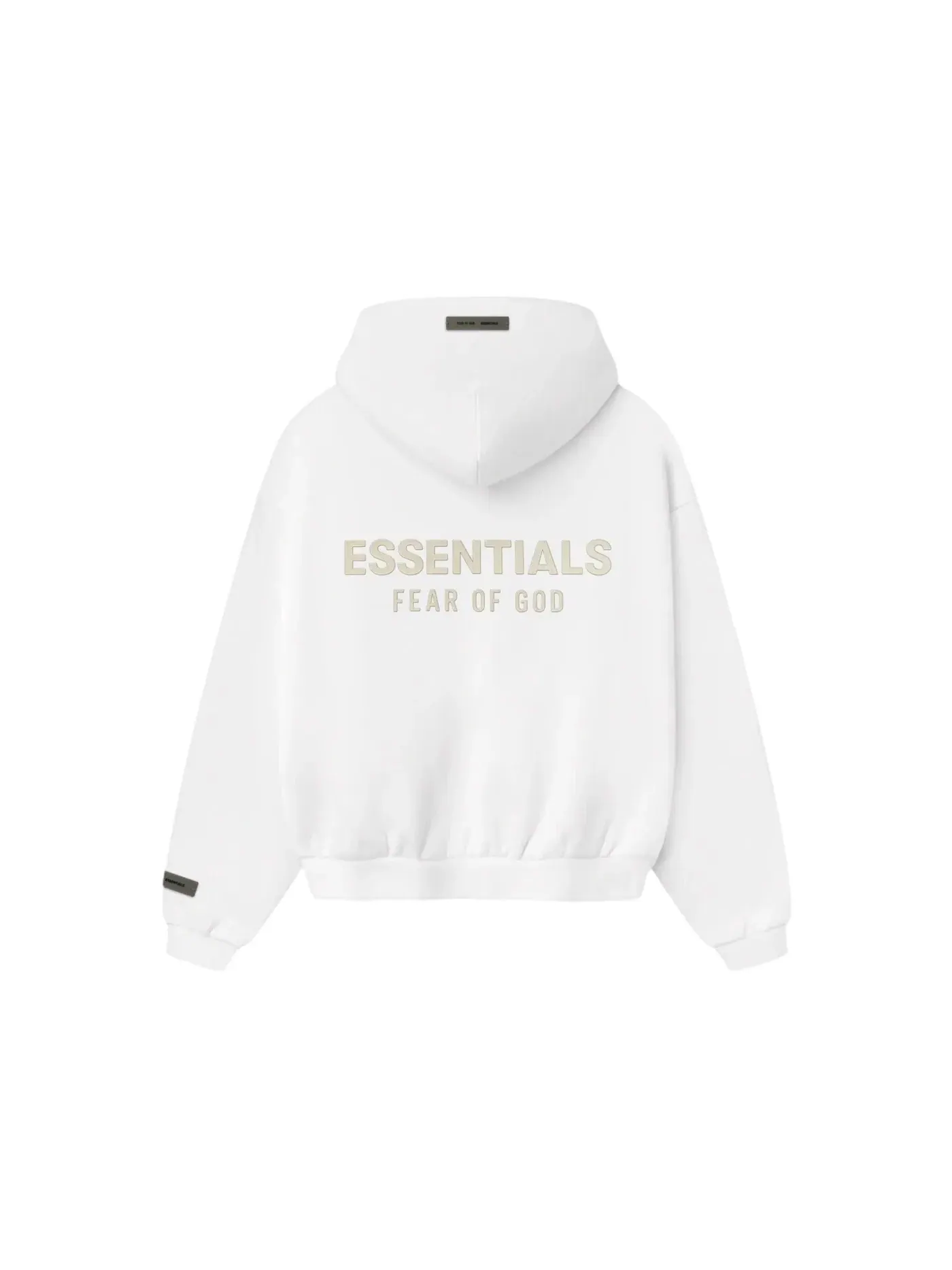 Детская худи на молнии с флисом Cloud White Fear of God — изображение 2 из 2, белый