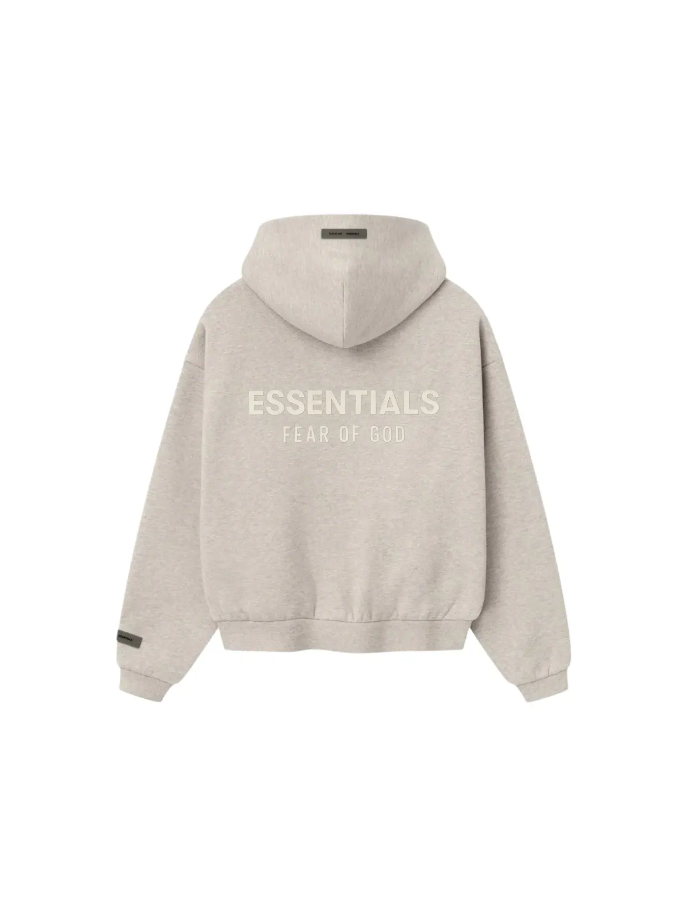Детская худи на молнии Classic Fleece Zip-Up Fear of God, Heather Stone — изображение 2 из 2