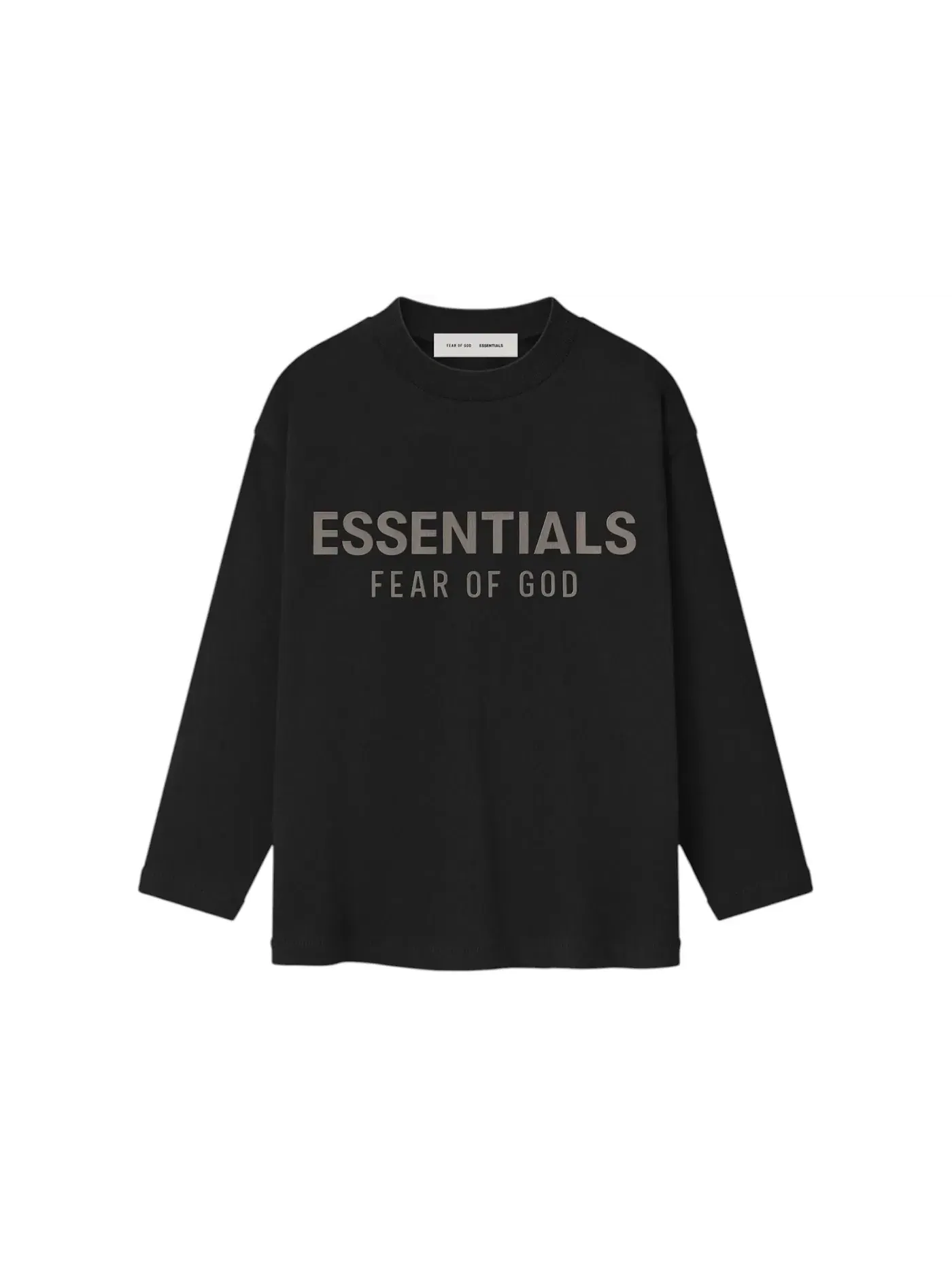 Детская футболка с длинным рукавом Tee Fear of God — изображение 1 из 1, черный
