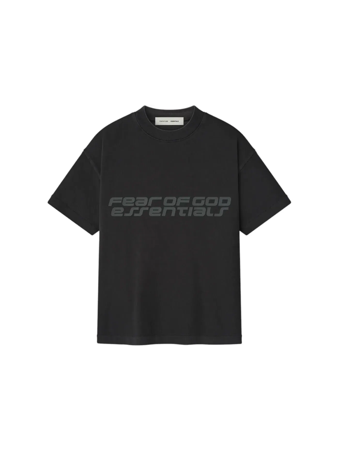 Детская футболка с коротким рукавом Tee Fear of God — изображение 1 из 2, винтажный черный