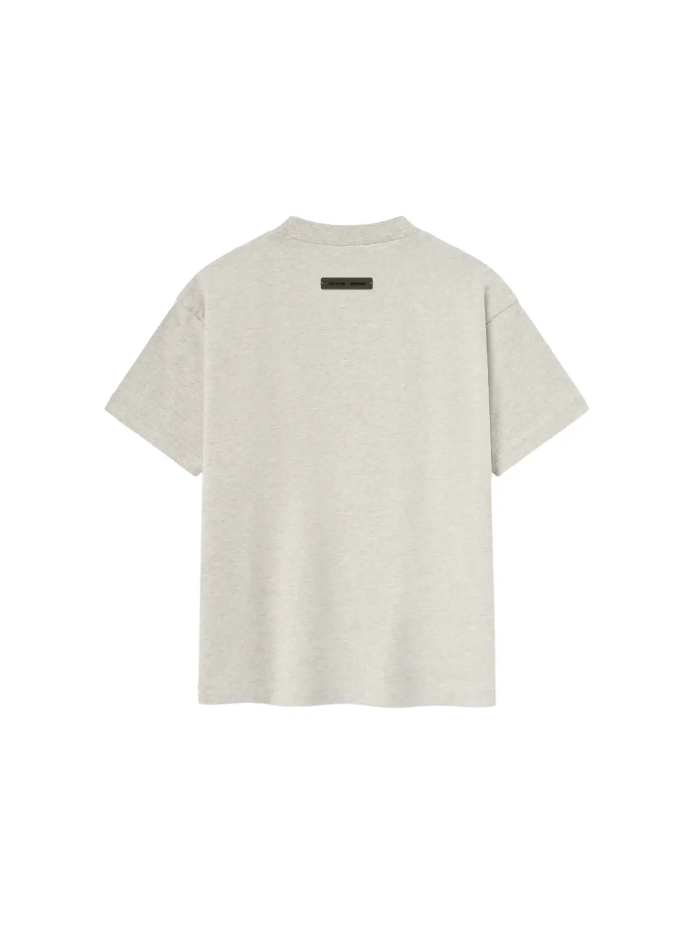 Детская футболка с принтом Essentials Tee Fear of God, Heather Stone — изображение 2 из 2