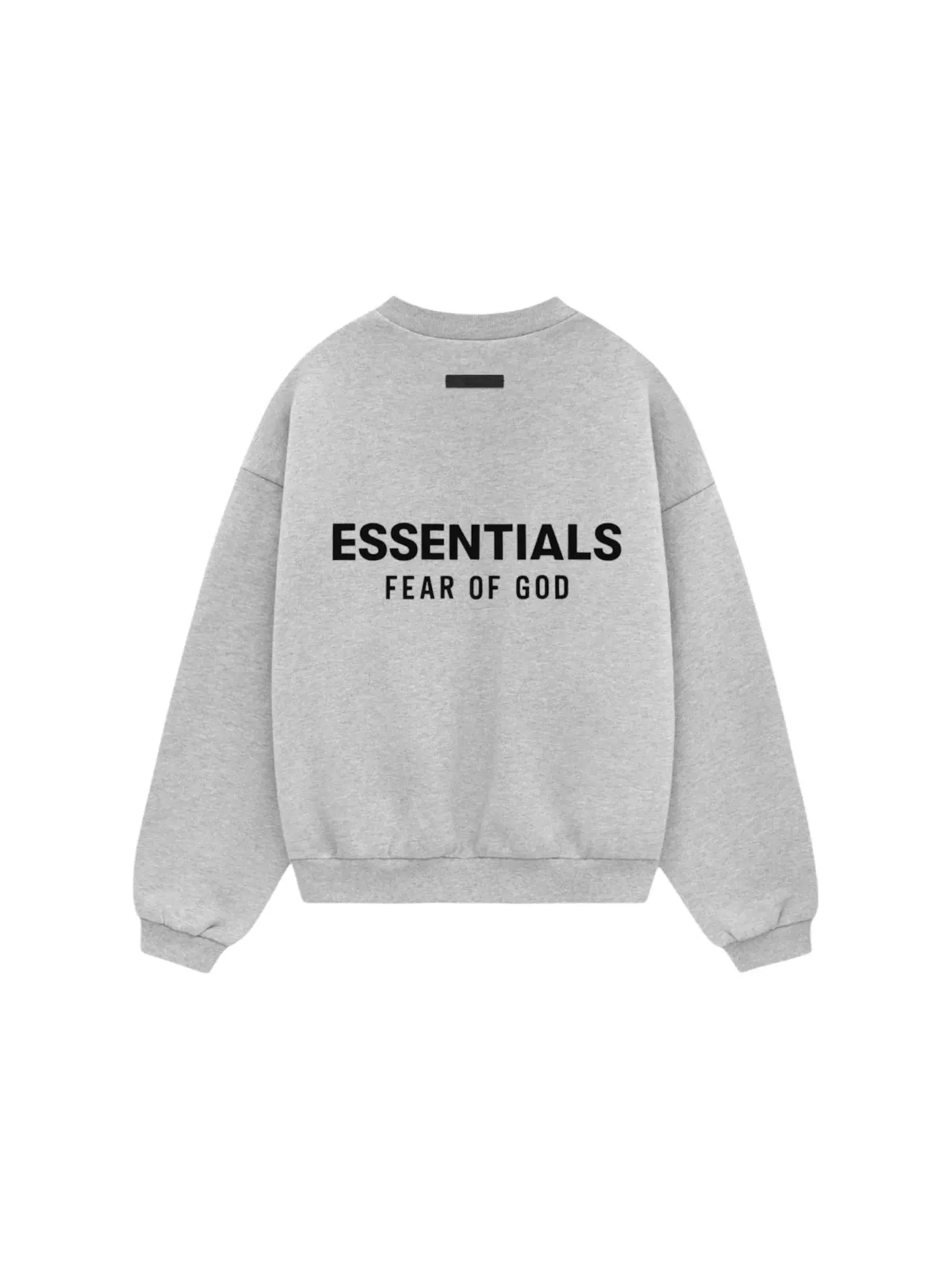 Детское свитшот с длинным рукавом Crewneck Fear of God — изображение 2 из 2, светлый серый
