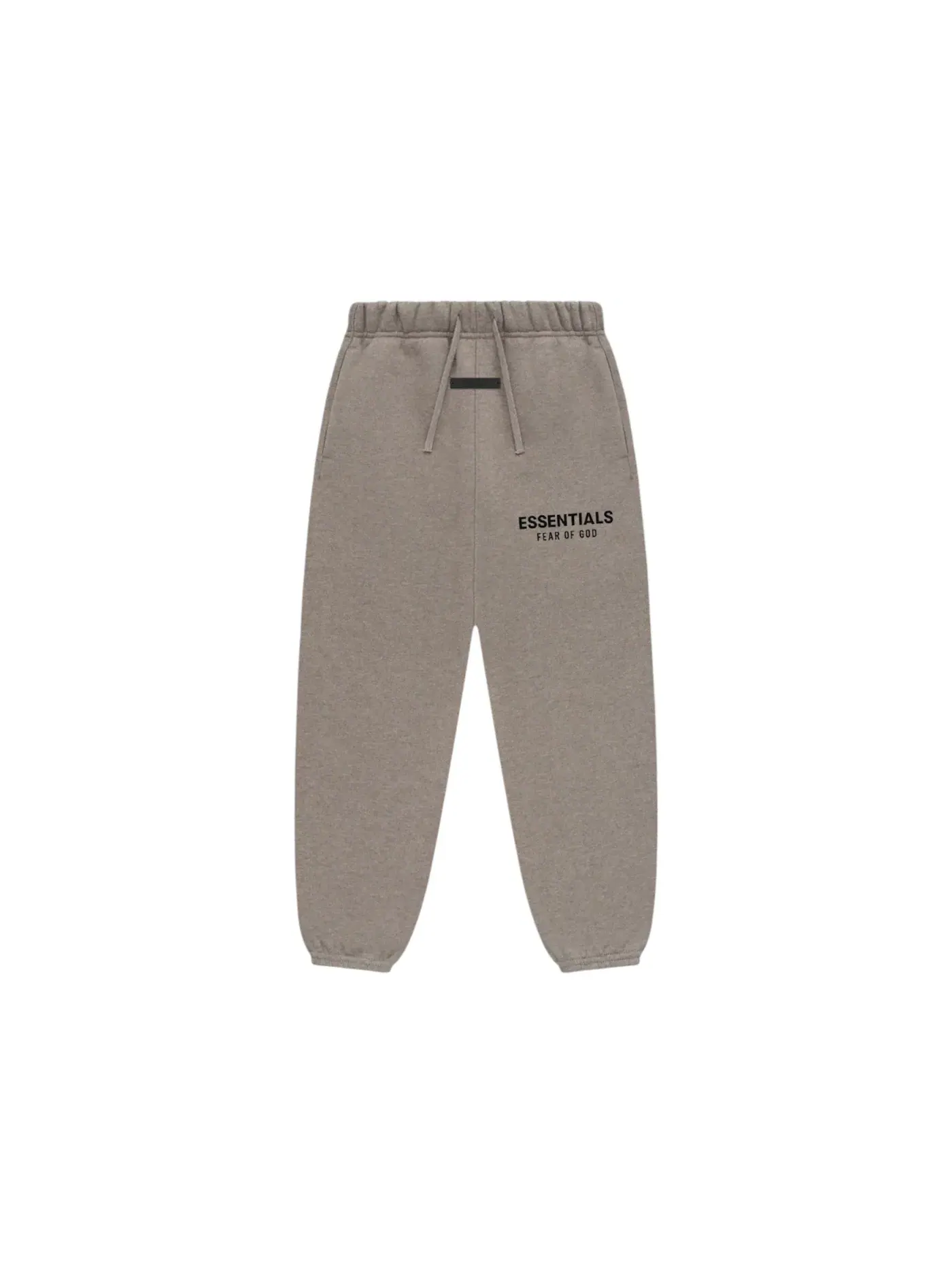 Детские спортивные штаны из флиса с завышенной посадкой Sweatpant Fear of God — изображение 1 из 2, серый