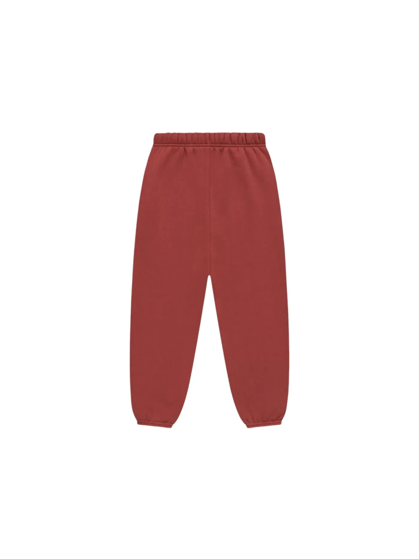 Детские спортивные штаны из флиса Sweatpant Fear of God Essentials — изображение 2 из 2, красный