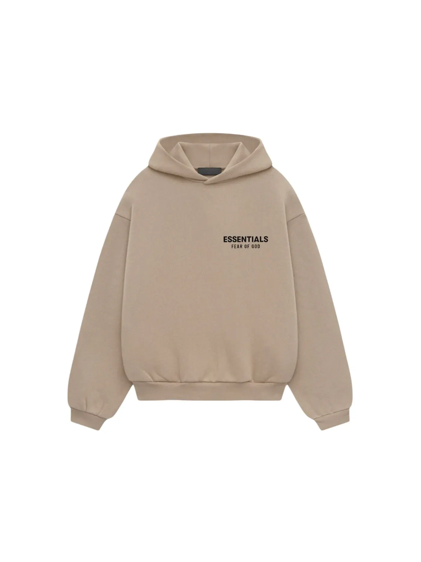 Детский худи из флиса Essentials Fear of God — изображение 1 из 2, песочный