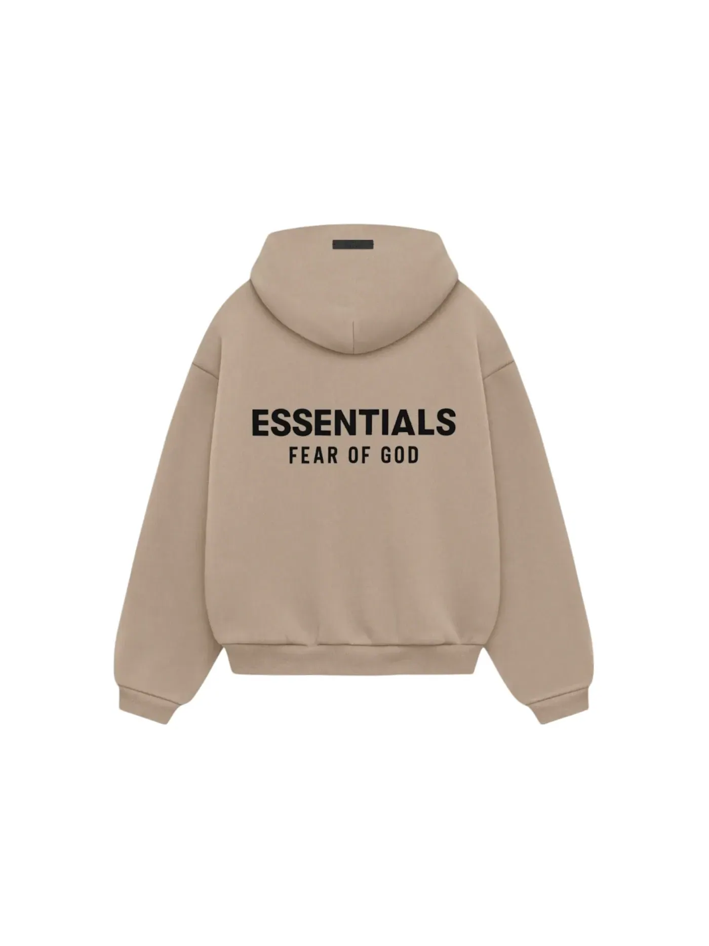 Детский худи из флиса Essentials Fear of God — изображение 2 из 2, песочный