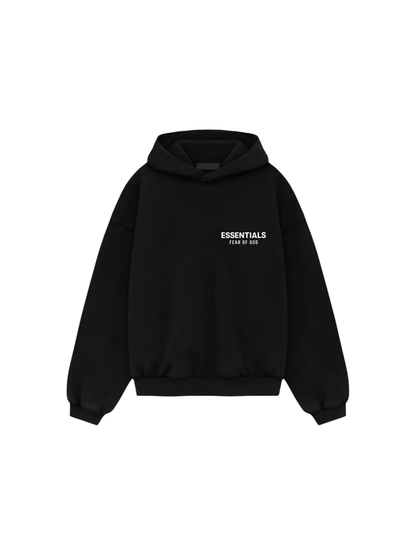Детский худи из флиса Hoodie (FW24) Fear of God — изображение 1 из 2, черный