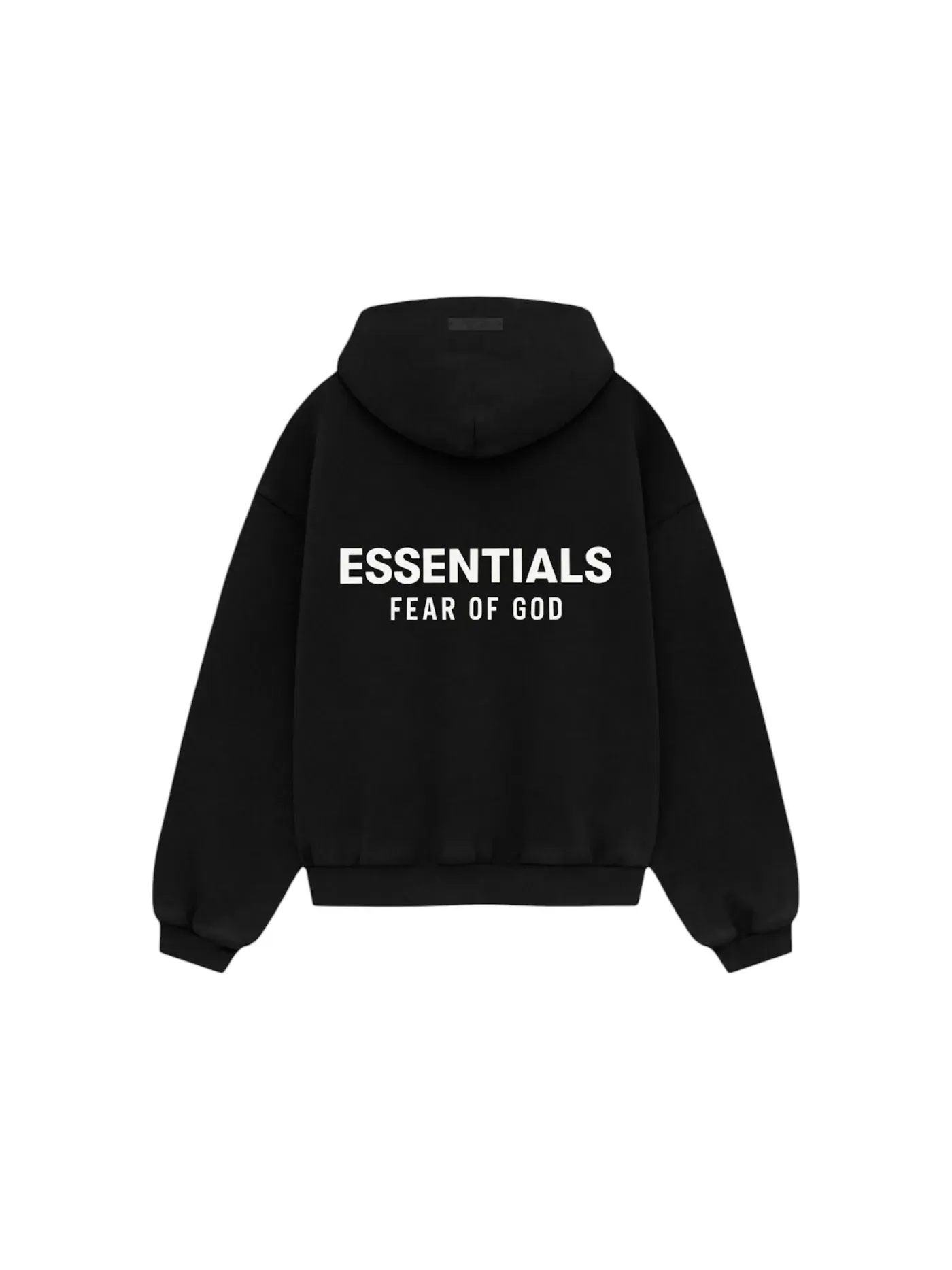 Детский худи из флиса Hoodie (FW24) Fear of God — изображение 2 из 2, черный