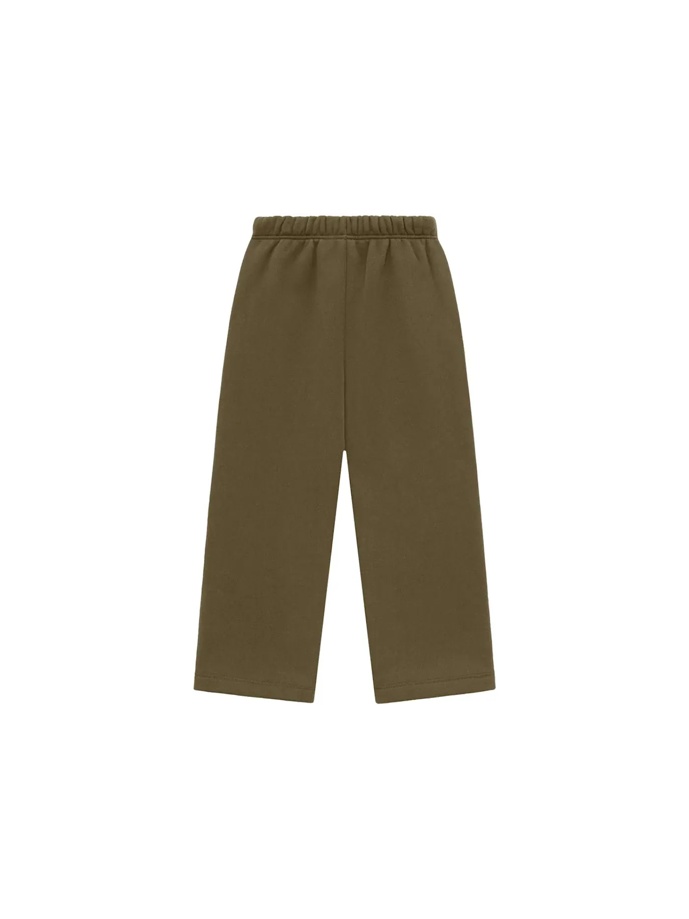 Детские спортивные штаны свободного кроя из флиса Sweatpant Fear of God — изображение 2 из 2, оливковый