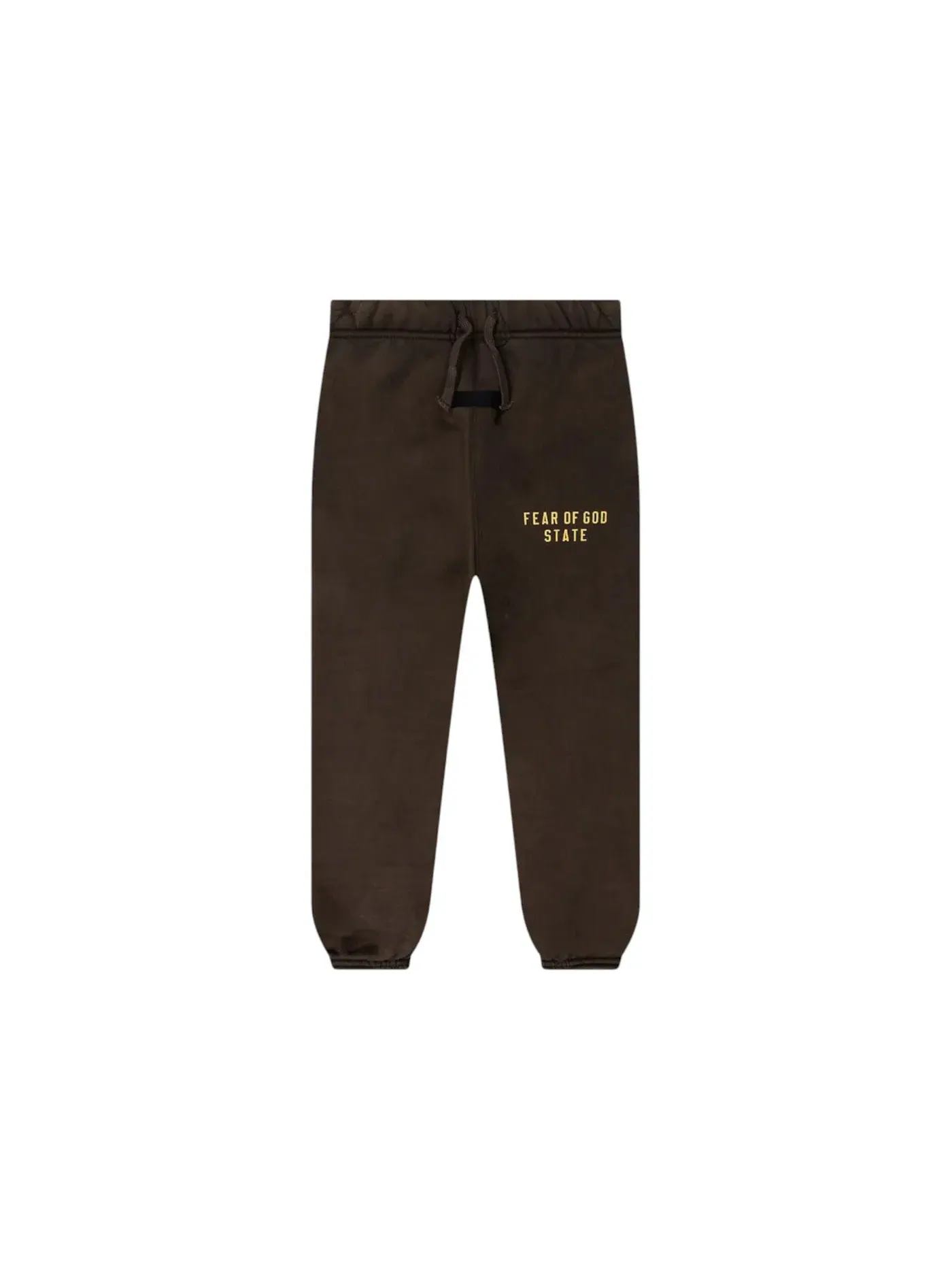 Мужские спортивные штаны из плотного флиса Sweatpant Fear of God — изображение 1 из 1, коричневый