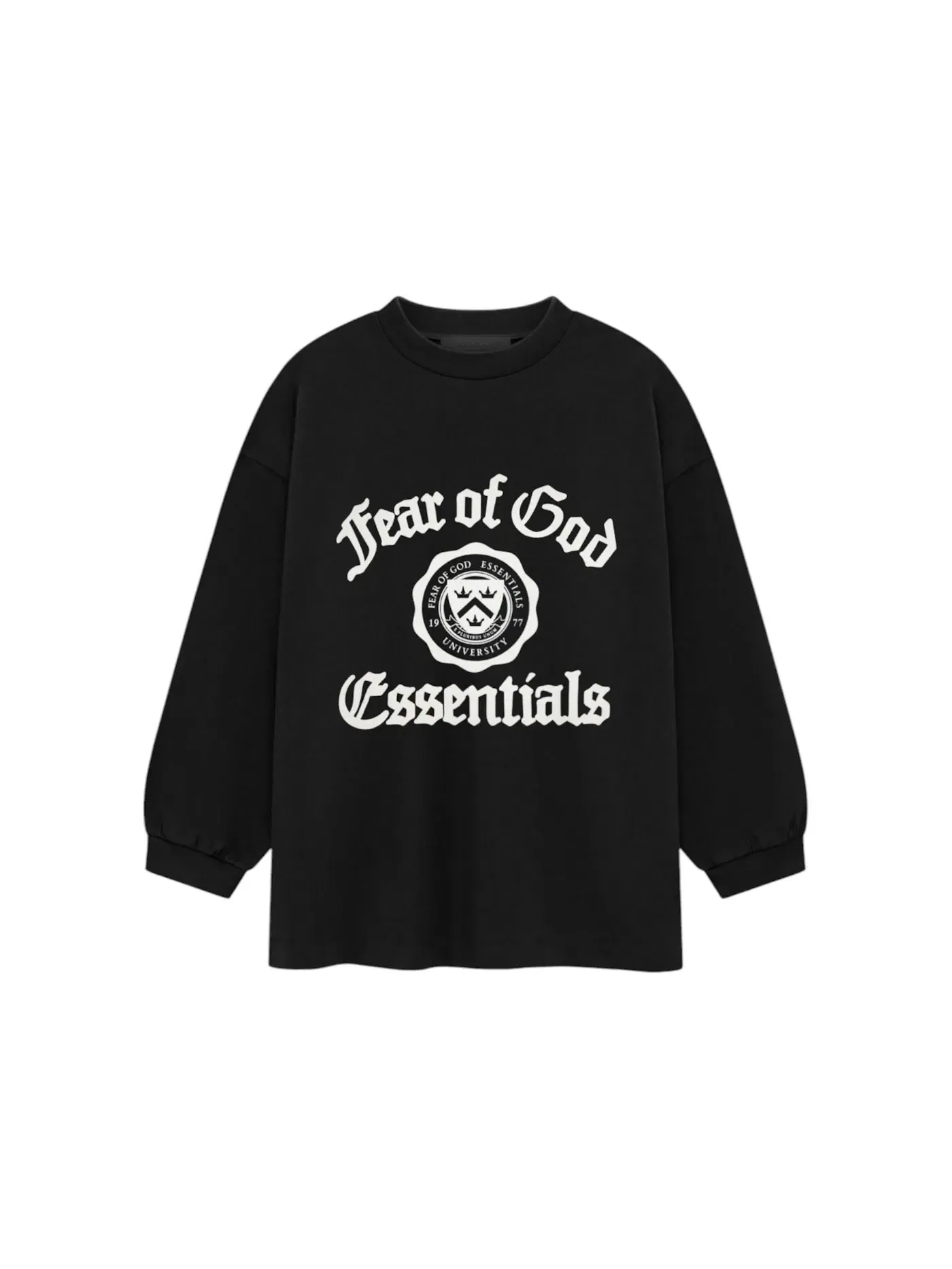 Детская футболка с длинным рукавом Tee Fear of God — изображение 1 из 2, черный