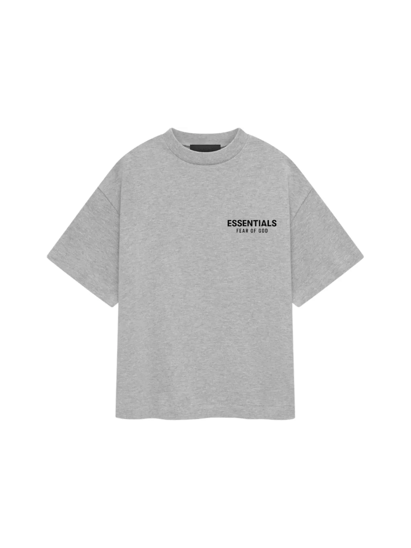 Детская футболка с круглым вырезом Essentials Tee Fear of God — изображение 1 из 2, светлый серый
