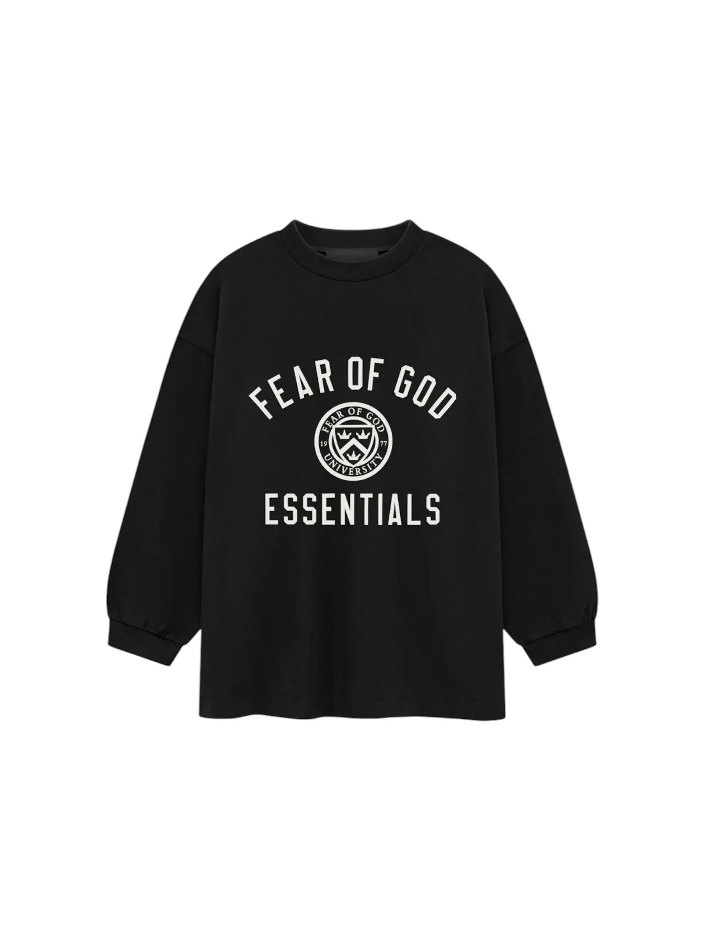 Детская футболка с длинным рукавом Tee (FW24) Fear of God — изображение 1 из 2, черный