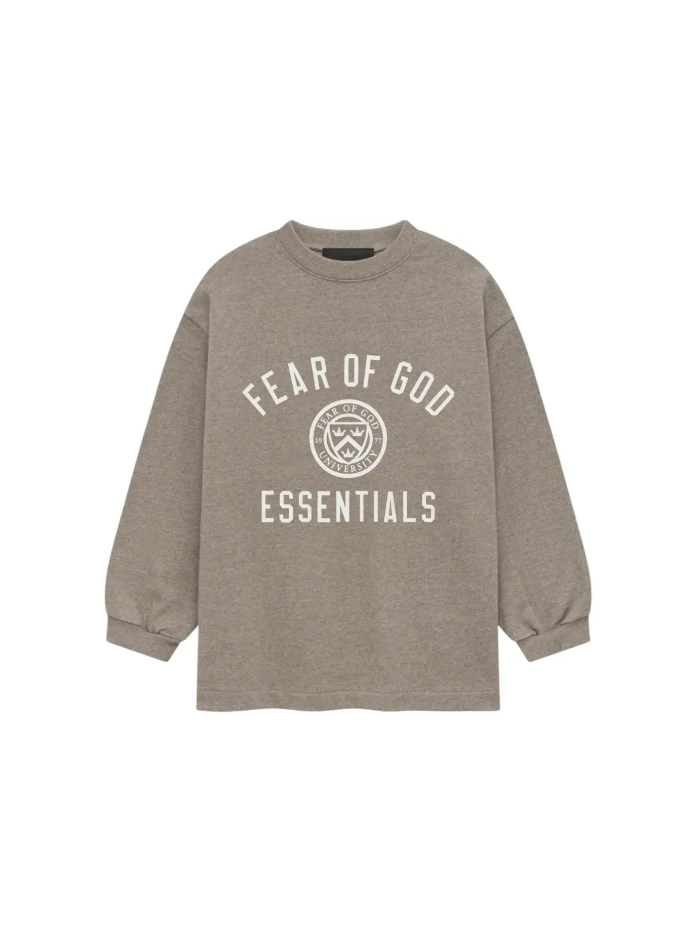 Детский лонгслив с длинным рукавом Tee (FW24) Fear of God — изображение 1 из 2, серый