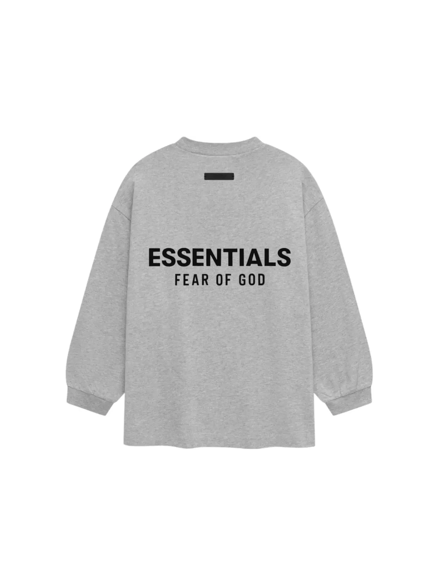 Детская футболка с длинным рукавом Tee Fear of God — изображение 2 из 2, светлый серый