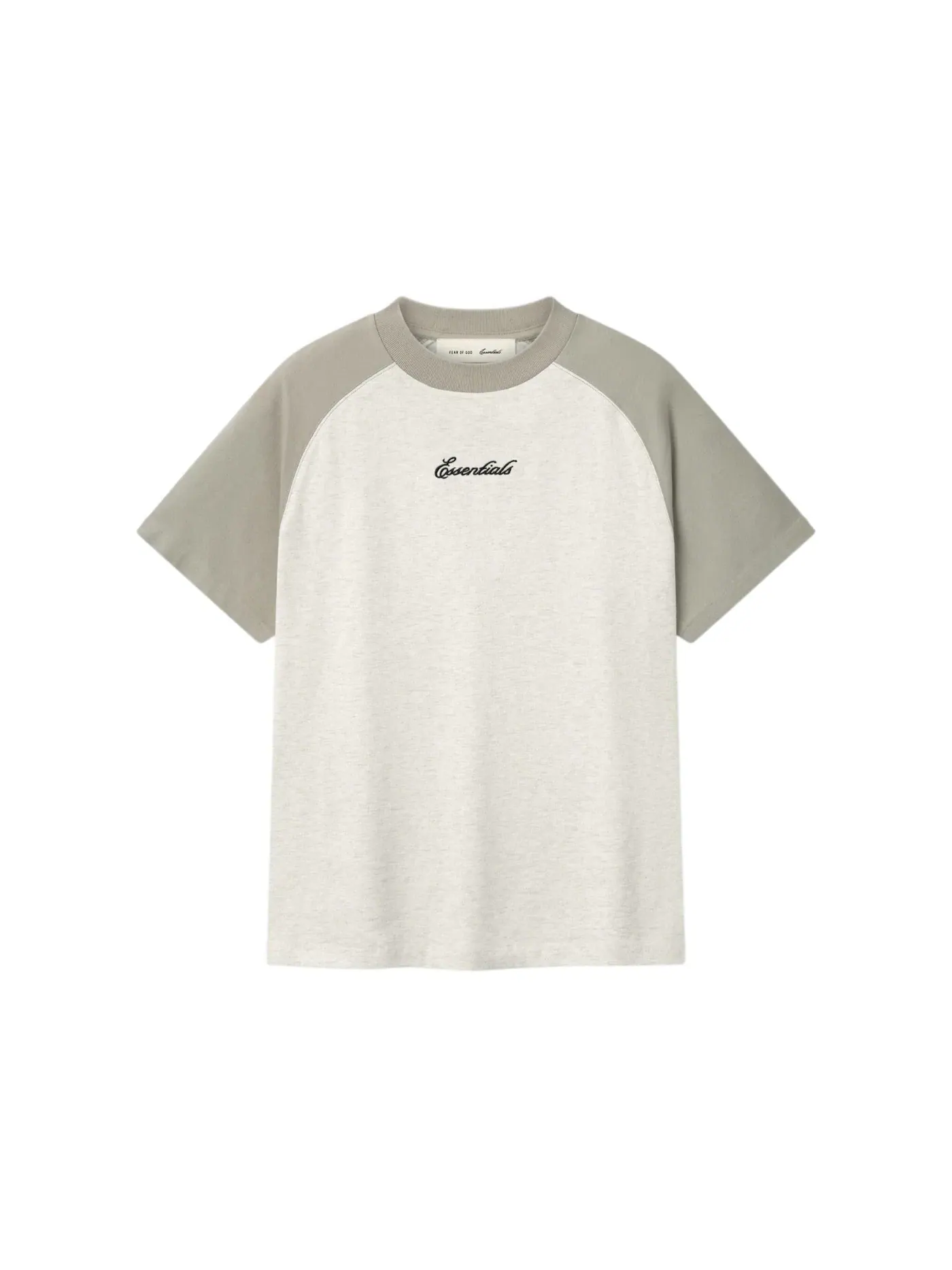 Детская футболка с длинным рукавом Tee Fear of God, Oatmeal/Seal — изображение 1 из 2
