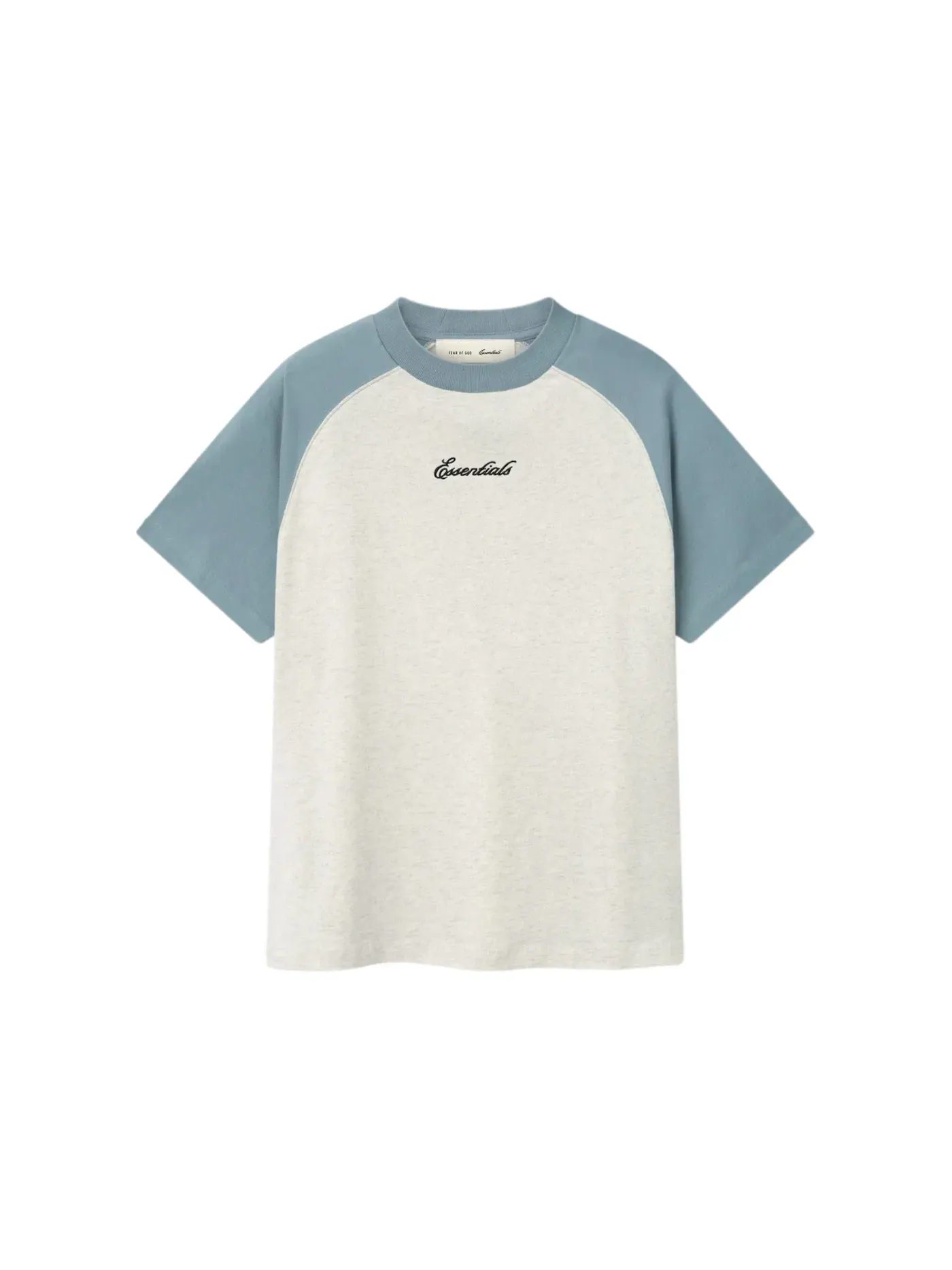 Детская футболка с длинным рукавом Tee Fear of God, Oatmeal/Coastal — изображение 1 из 2