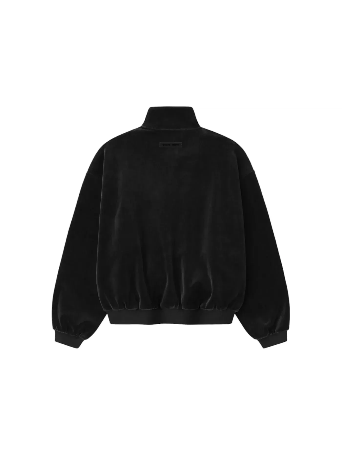 Детская куртка из велюра Classic Track Vintage Black Fear of God Essentials — изображение 2 из 2, винтажный черный