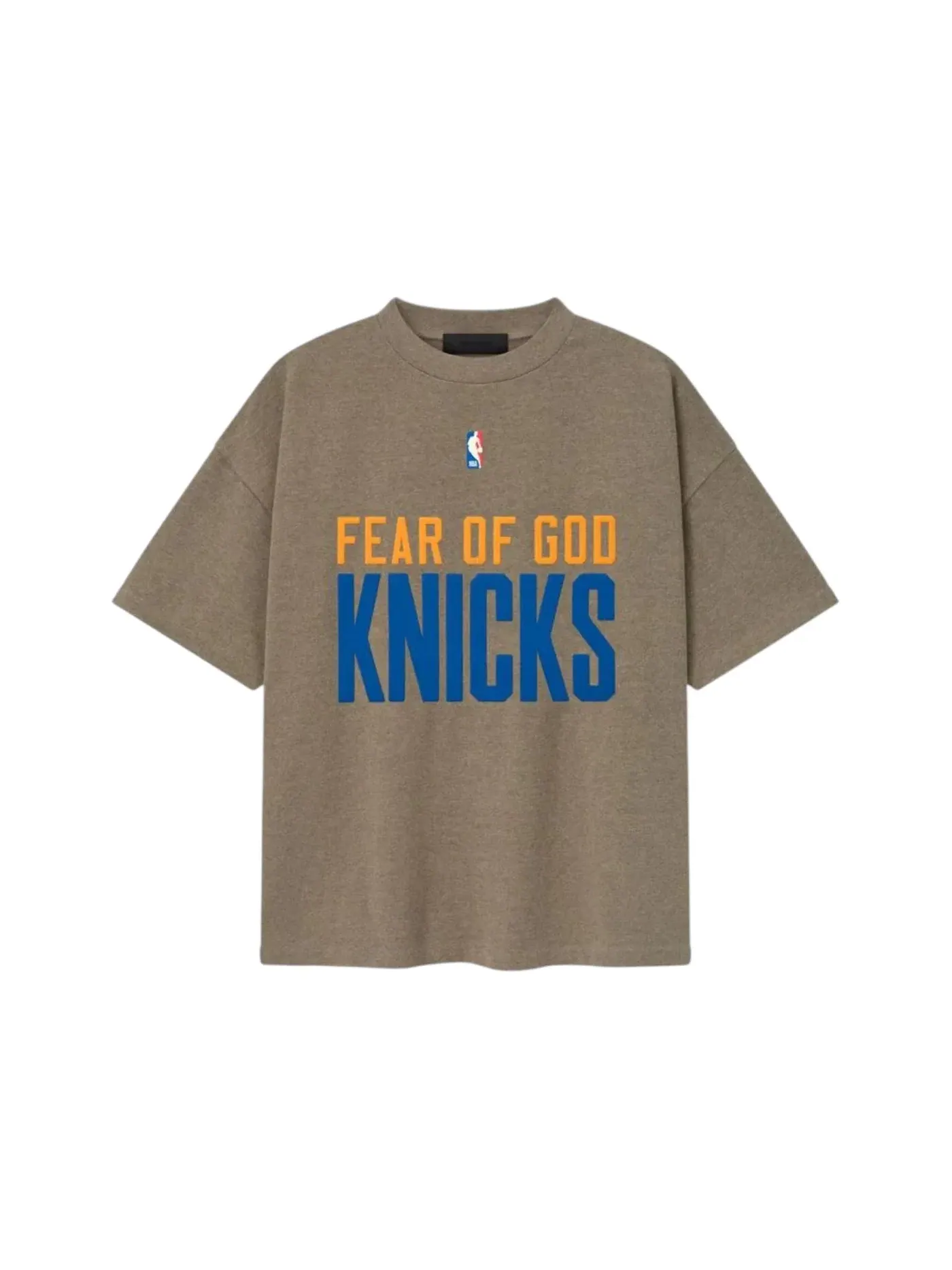 Мужская футболка с принтом Knicks 90s Tee Fear of God, Homestead Heather — изображение 1 из 3