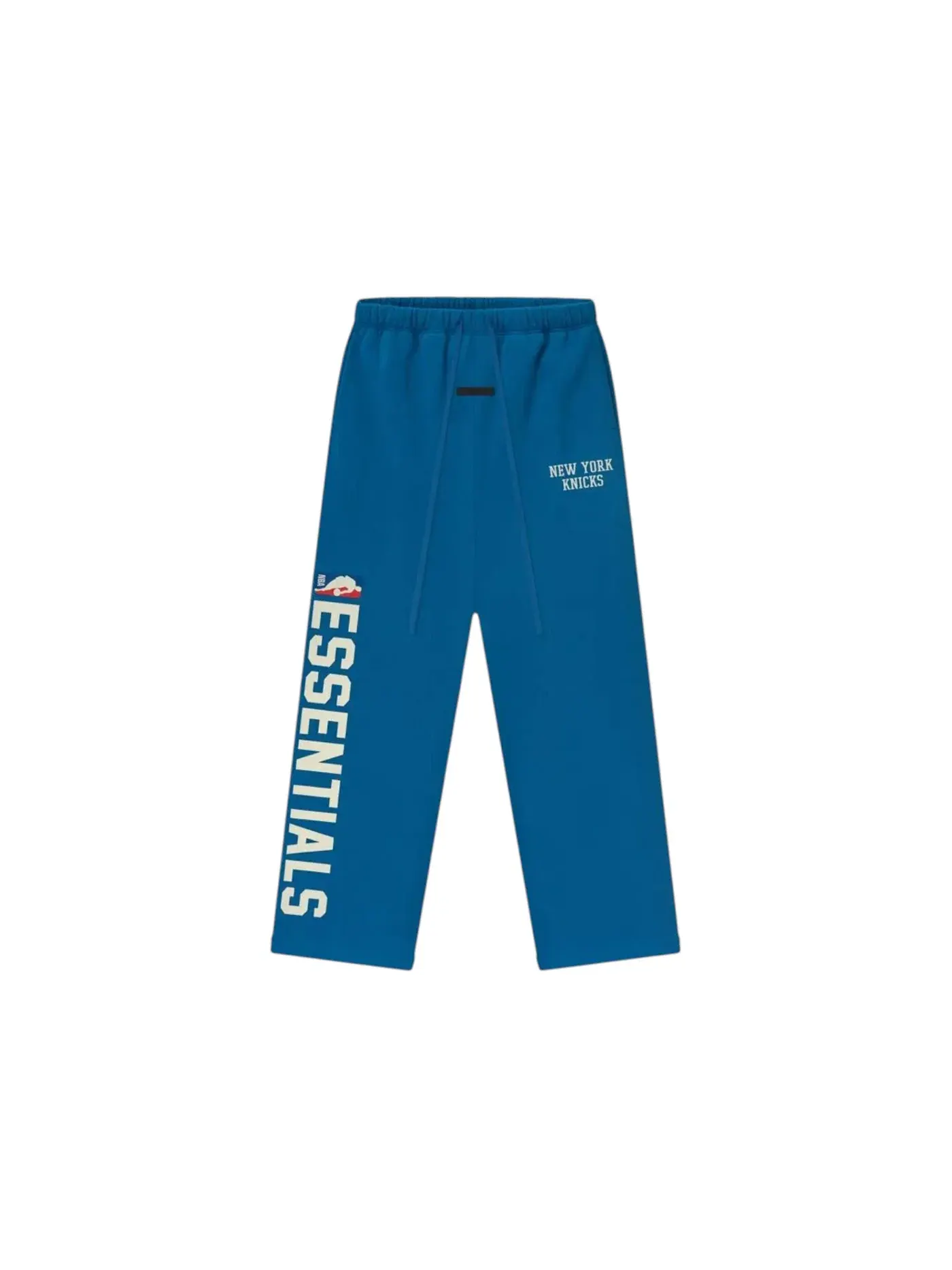 Мужские спортивные штаны с логотипом Fear of God Essentials Knicks Lounge Sweatpant — изображение 1 из 3, синий