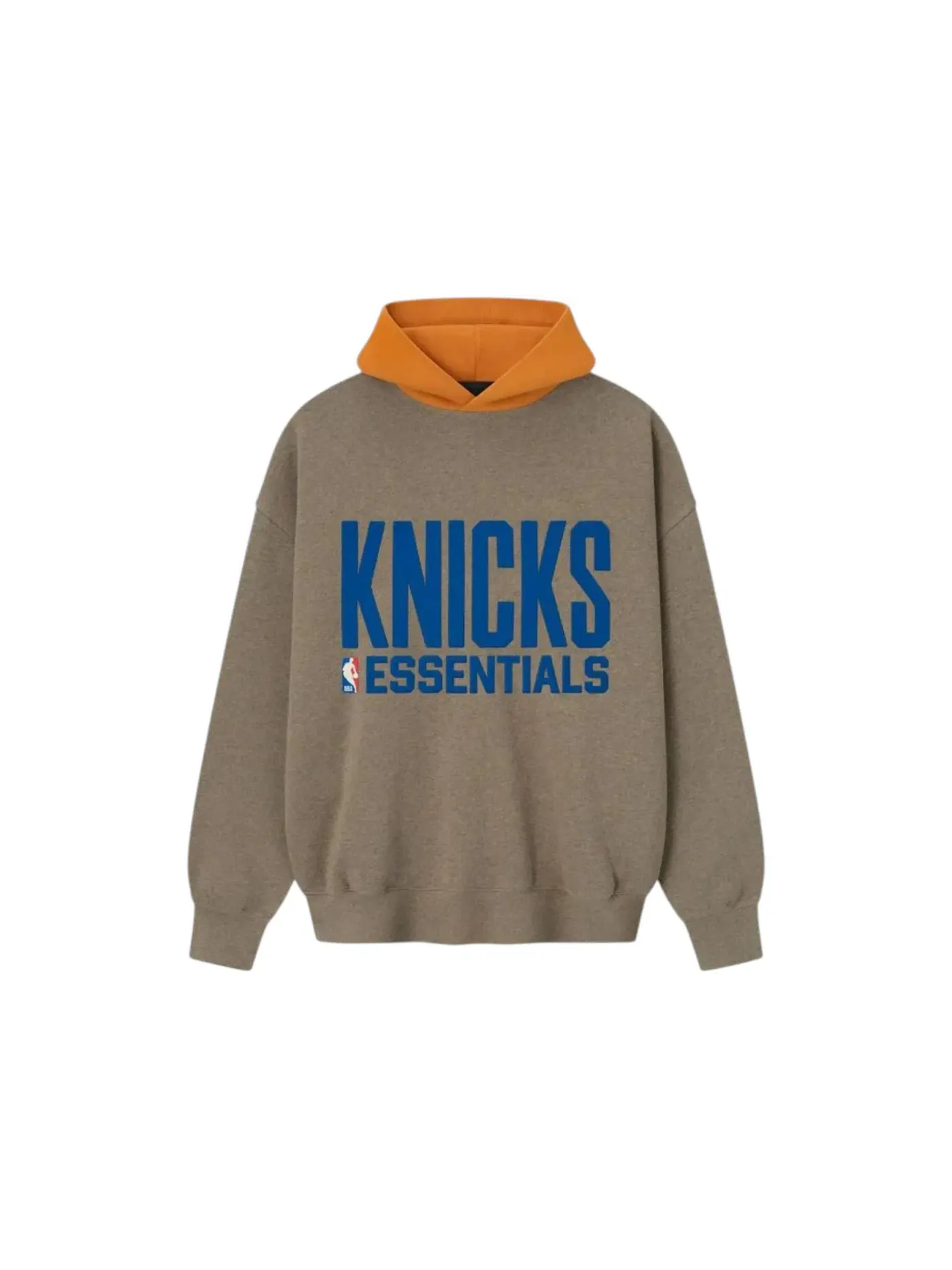 Мужской худя с принтом Knicks Sport Fear of God Essentials — изображение 1 из 3, оранжевый