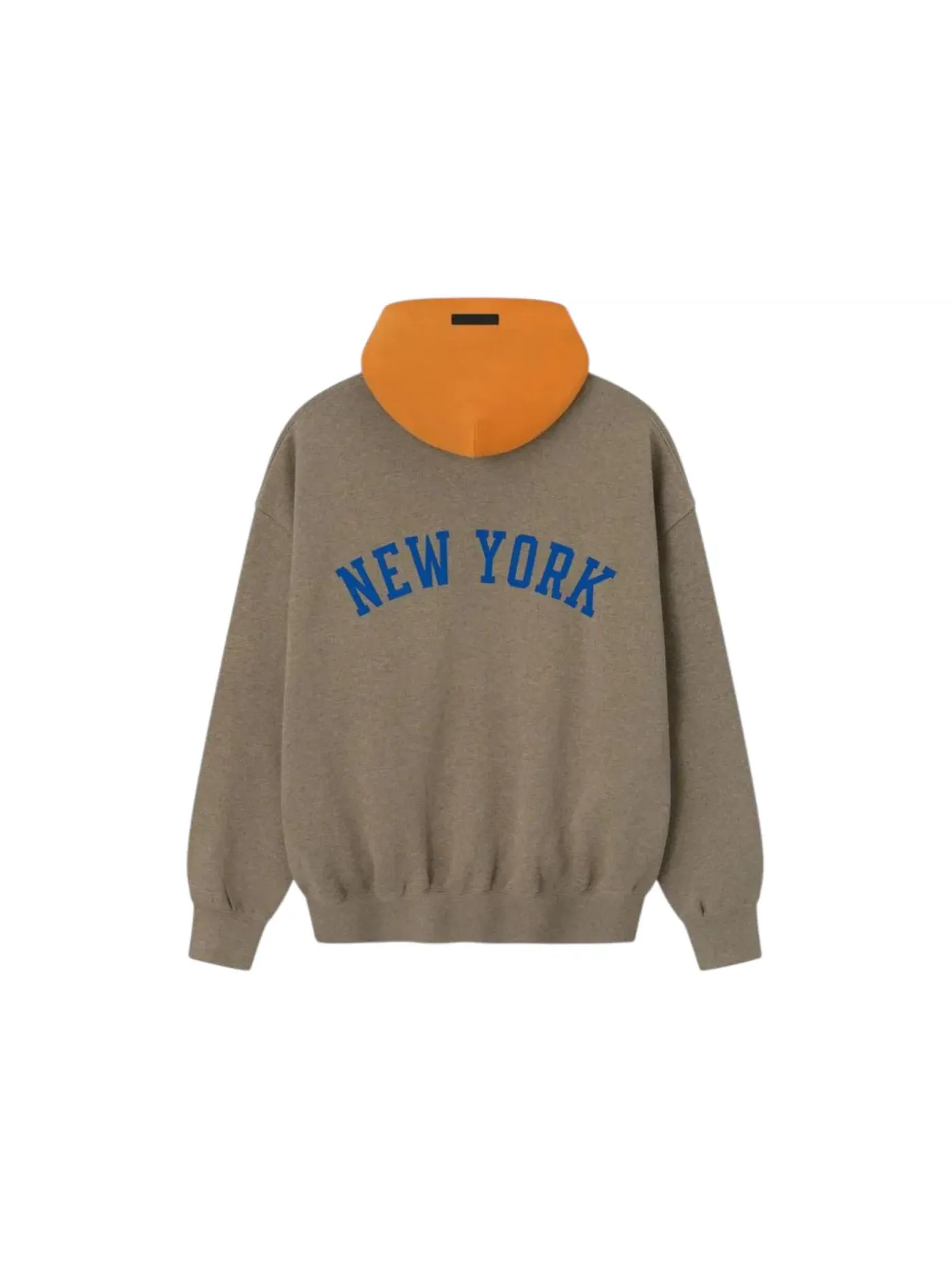 Мужской худя с принтом Knicks Sport Fear of God Essentials — изображение 2 из 3, оранжевый