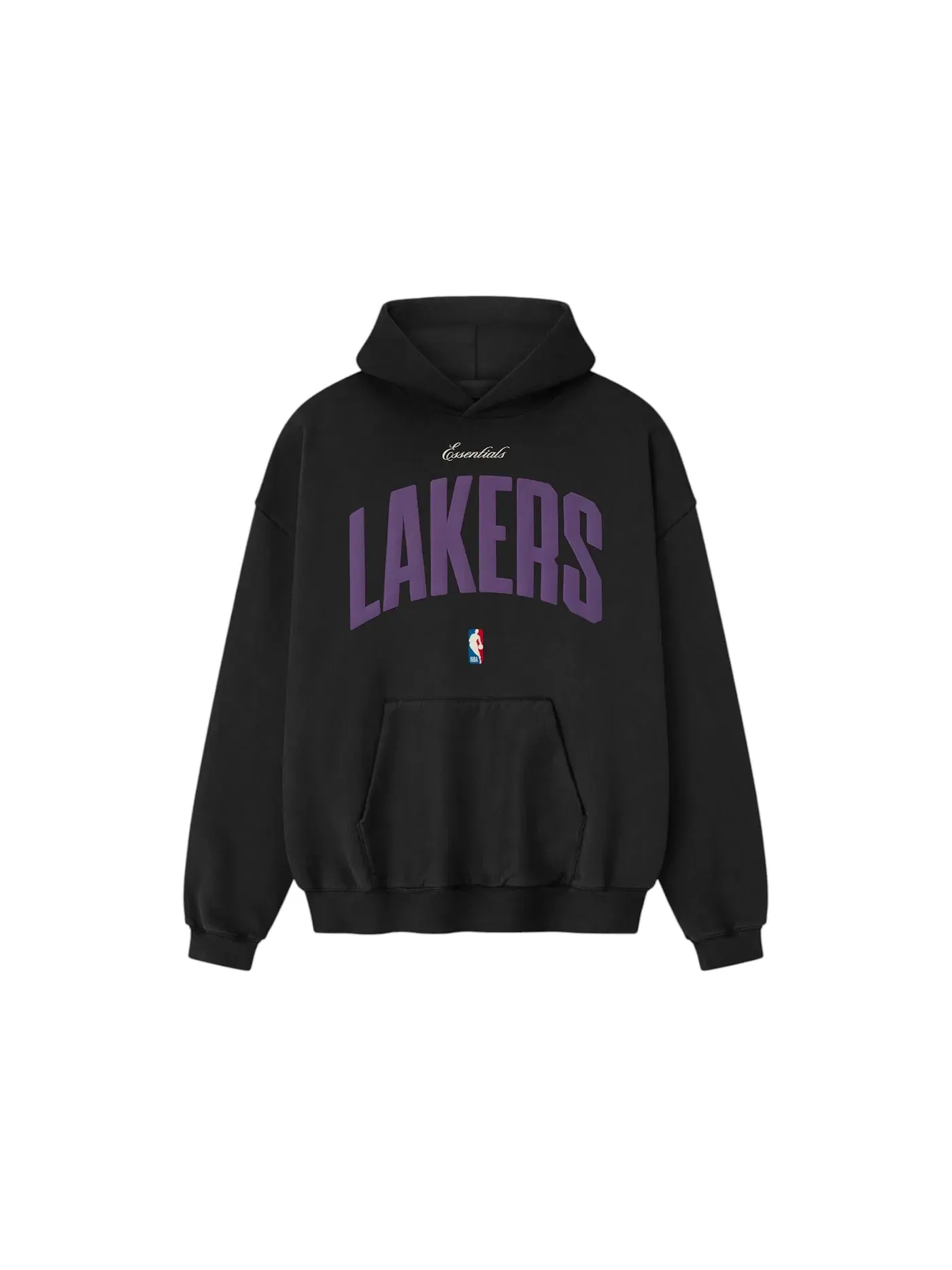 Мужской худи с принтом Lakers 90s Hoodie Fear of God — изображение 1 из 3, черный