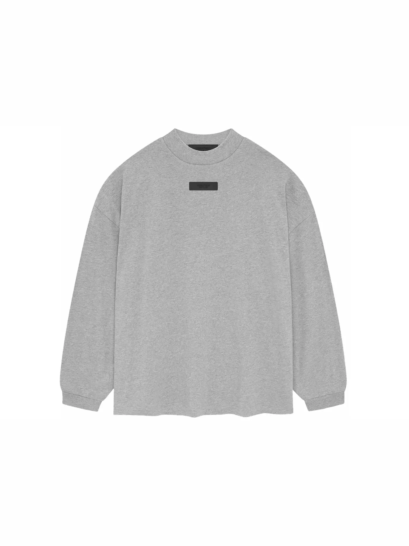 Мужской лонгслив с длинным рукавом Fear of God Essentials Tee — изображение 1 из 2, светлый серый
