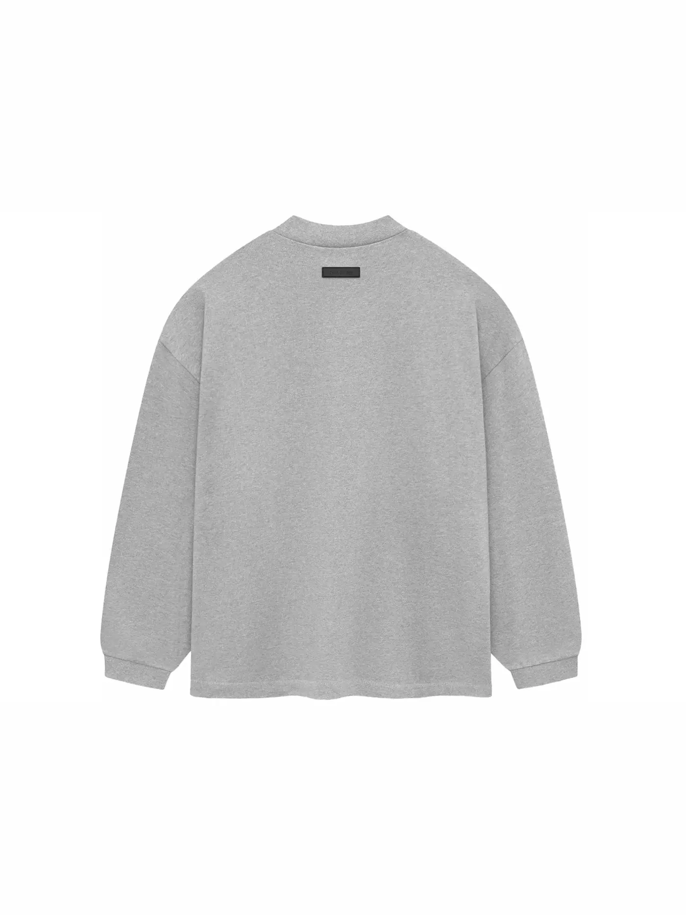 Мужской лонгслив с длинным рукавом Fear of God Essentials Tee — изображение 2 из 2, светлый серый