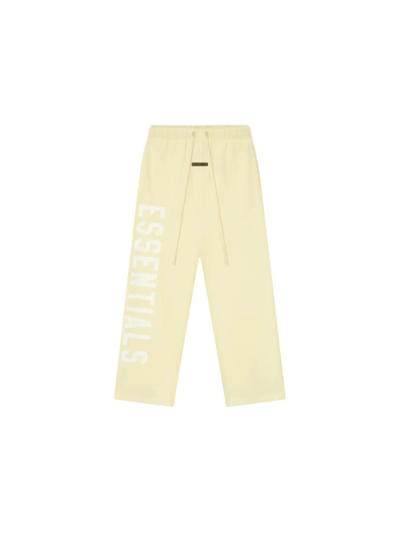 Мужские спортивные штаны из флиса с логотипом Fear of God Essentials — изображение 1 из 2, желтый