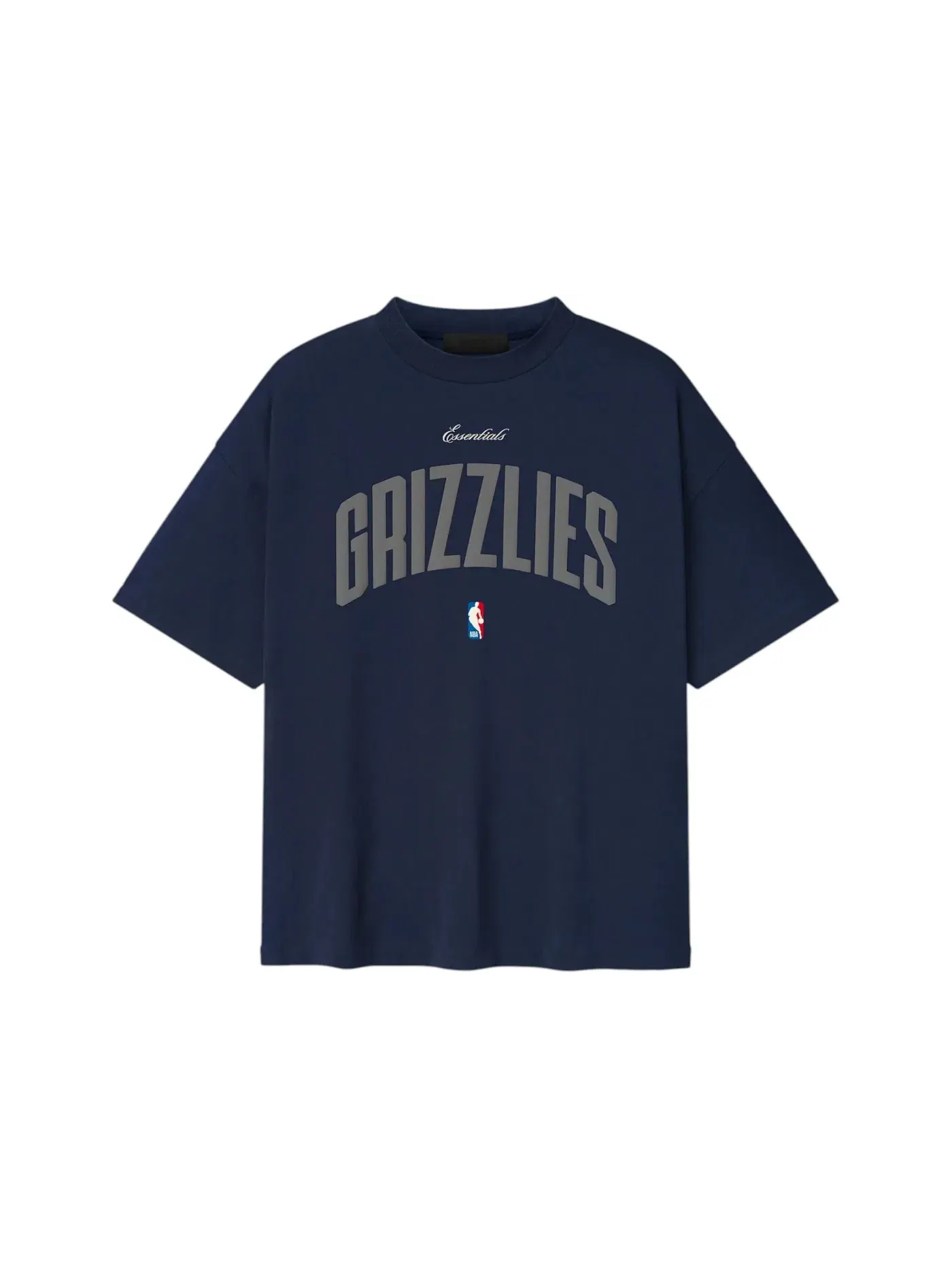 Мужская футболка Fear of God Essentials Memphis Grizzlies 90s Fit Tee — изображение 1 из 2, темно-синий