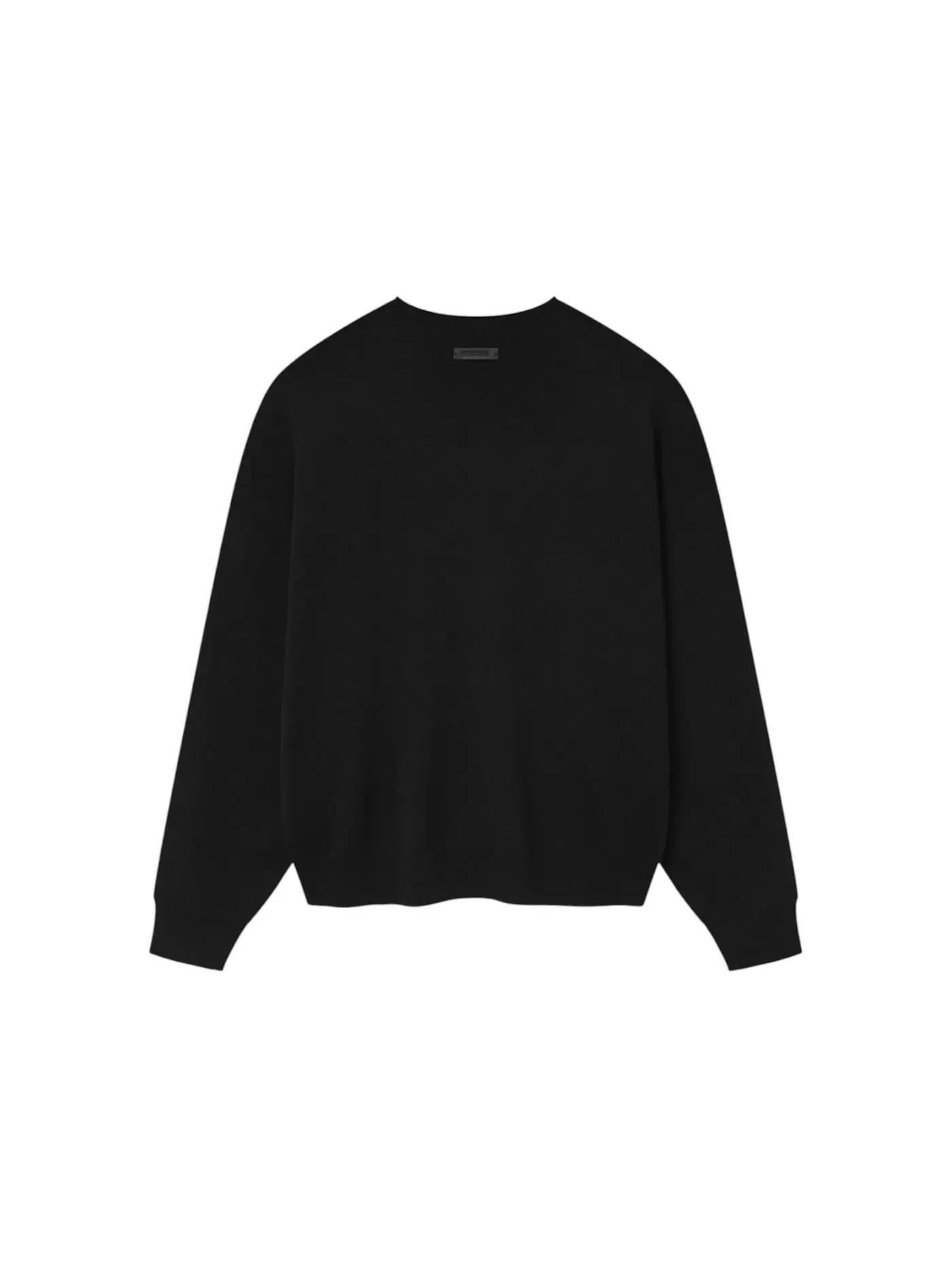Мужской свитер из мериноса с длинным рукавом Fear of God — изображение 2 из 2, черный