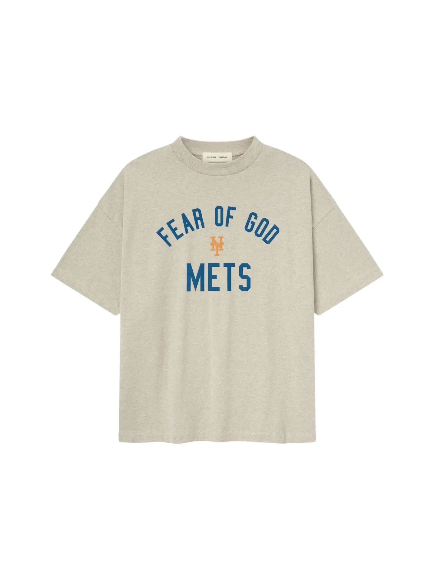Мужская футболка с принтом Tee Fear of God, Heather Stone — изображение 1 из 2
