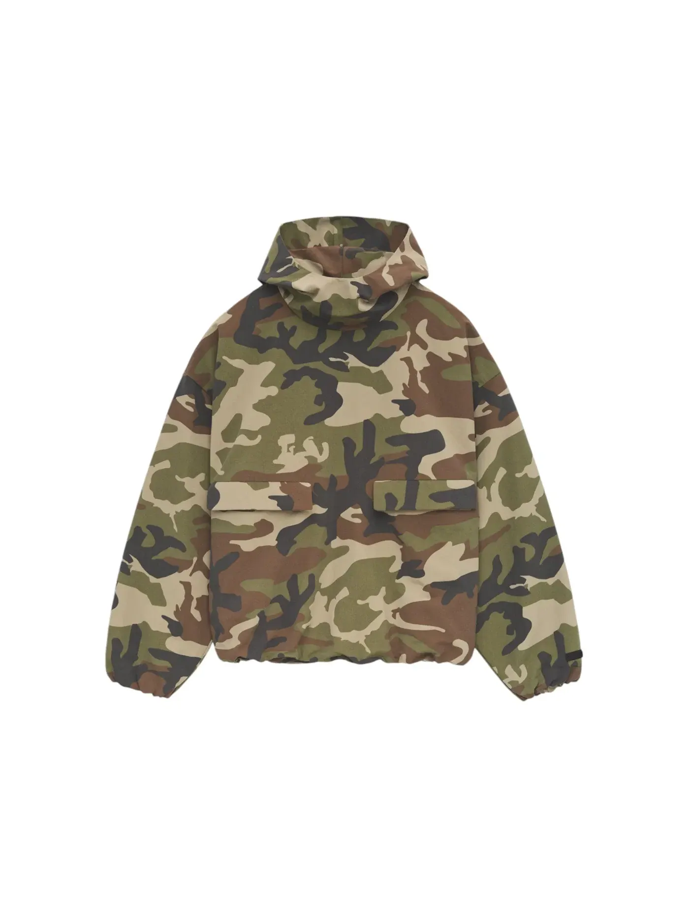 Мужская куртка-анорак с капюшоном из нейлона Anorak Fear of God, Woodland Camo — изображение 1 из 1