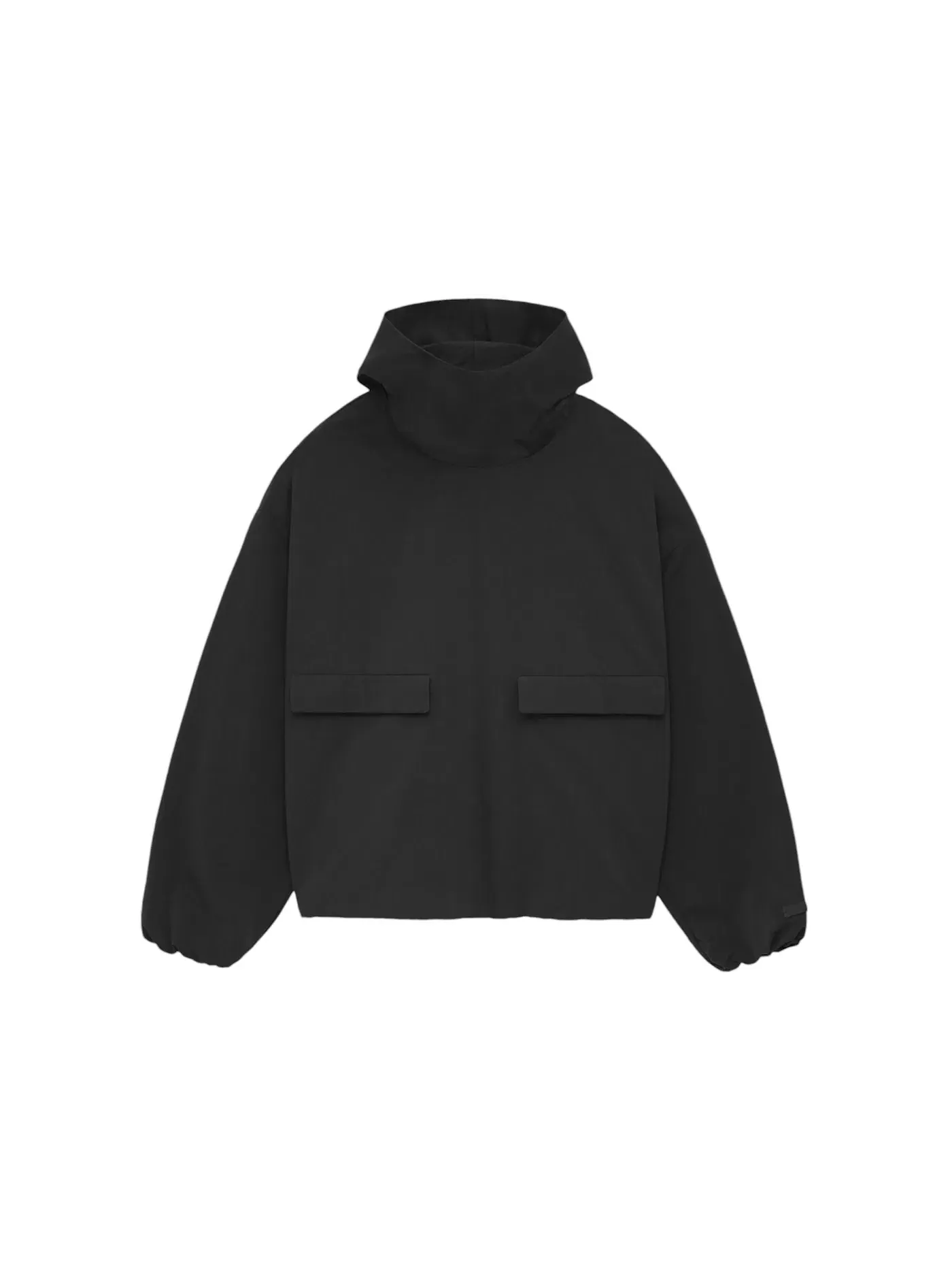 Мужская куртка-анорак из нейлона Fear of God Essentials Military Nylon Hooded Anorak — изображение 1 из 2, черный