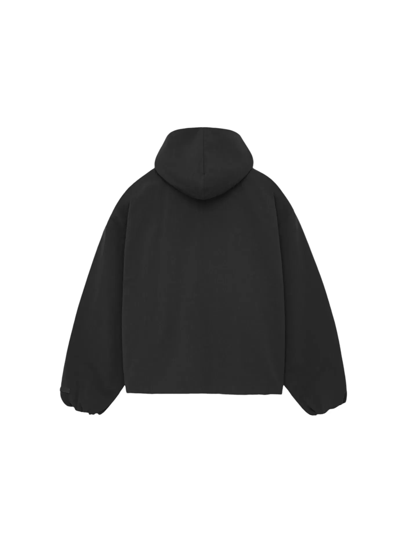 Мужская куртка-анорак из нейлона Fear of God Essentials Military Nylon Hooded Anorak — изображение 2 из 2, черный
