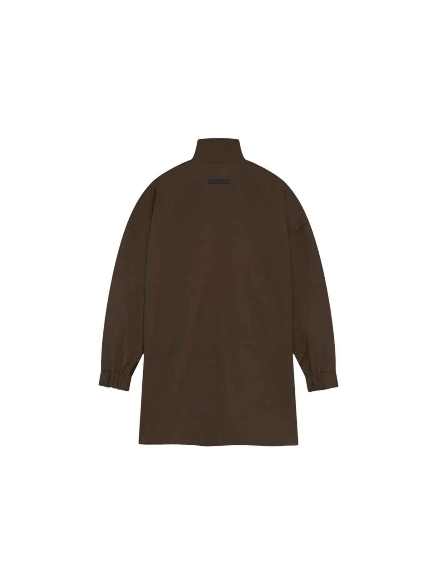 Мужская анорак с высоким воротником Fear of God Essentials Military Nylon Mockneck Anorak — изображение 2 из 2, коричневый