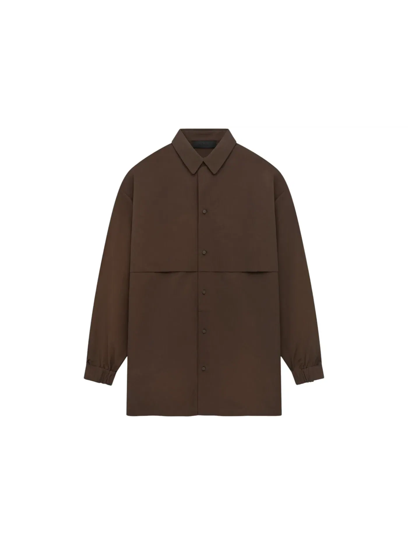 Мужская военная нейлоновая куртка Overshirt Fear of God — изображение 1 из 2, коричневый