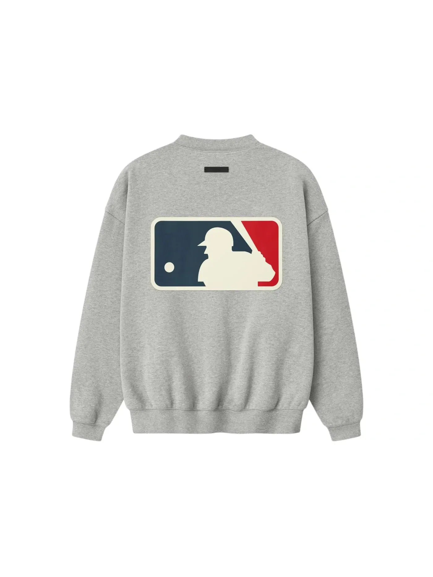 Мужской свитшот с длинным рукавом Fear of God Essentials Crewneck, Concrete Heather — изображение 2 из 2