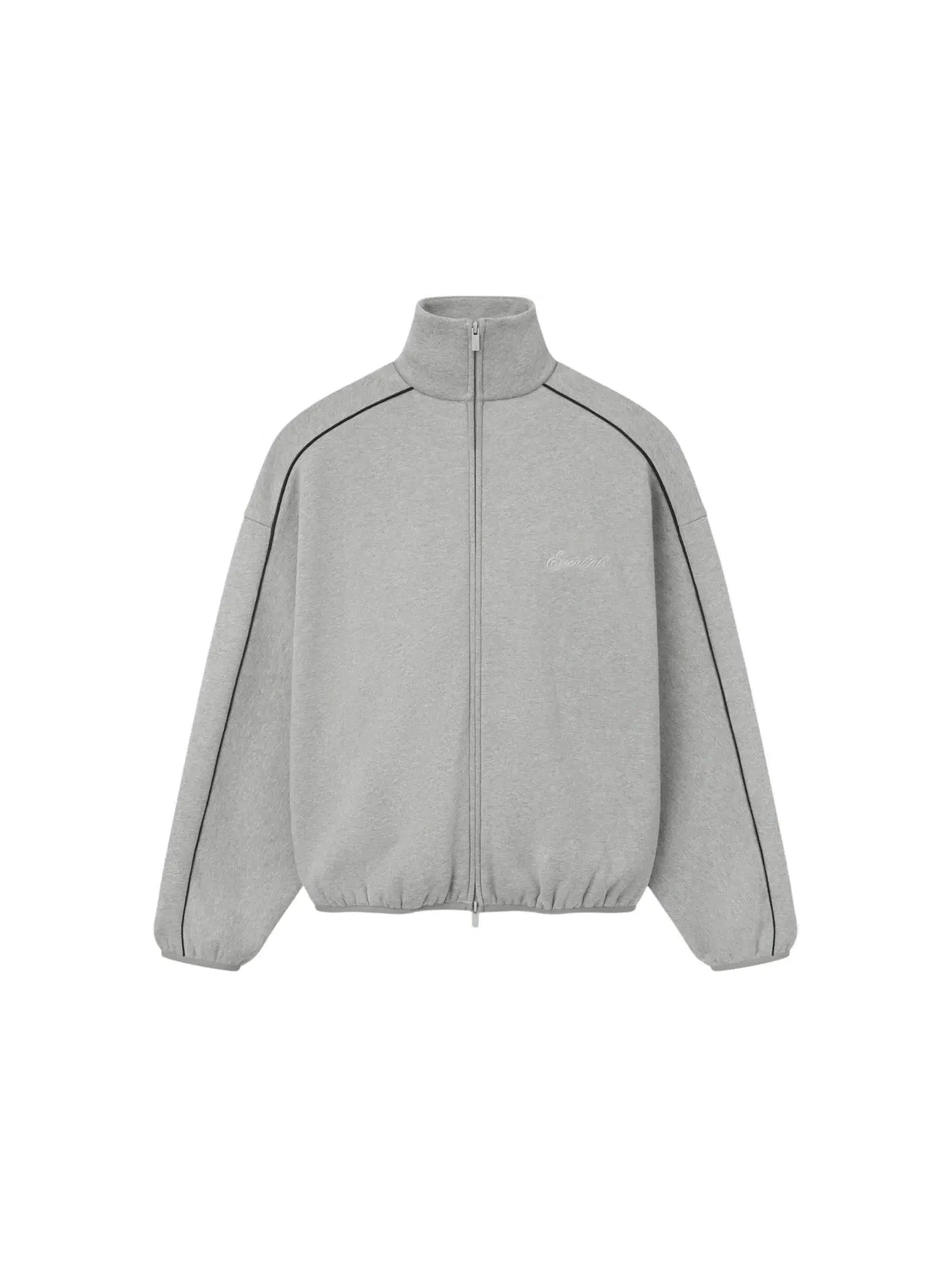 Мужская куртка с длинным рукавом Fear of God Essentials Modern Piping Track Jacket — изображение 1 из 1, черный