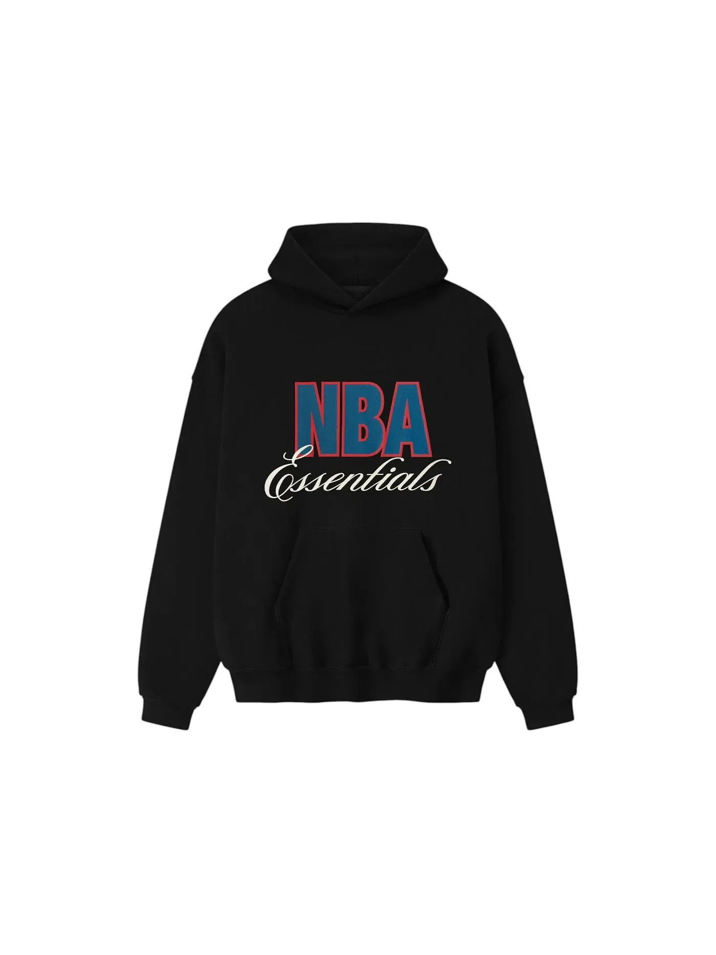 Мужской худи с принтом NBA 90s Hoodie Fear of God — изображение 1 из 2, черный