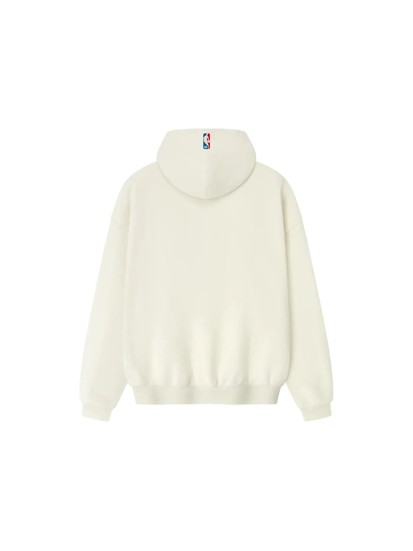 Мужской худи с принтом NBA 90s Fear of God Essentials — изображение 2 из 2, кремовый белый