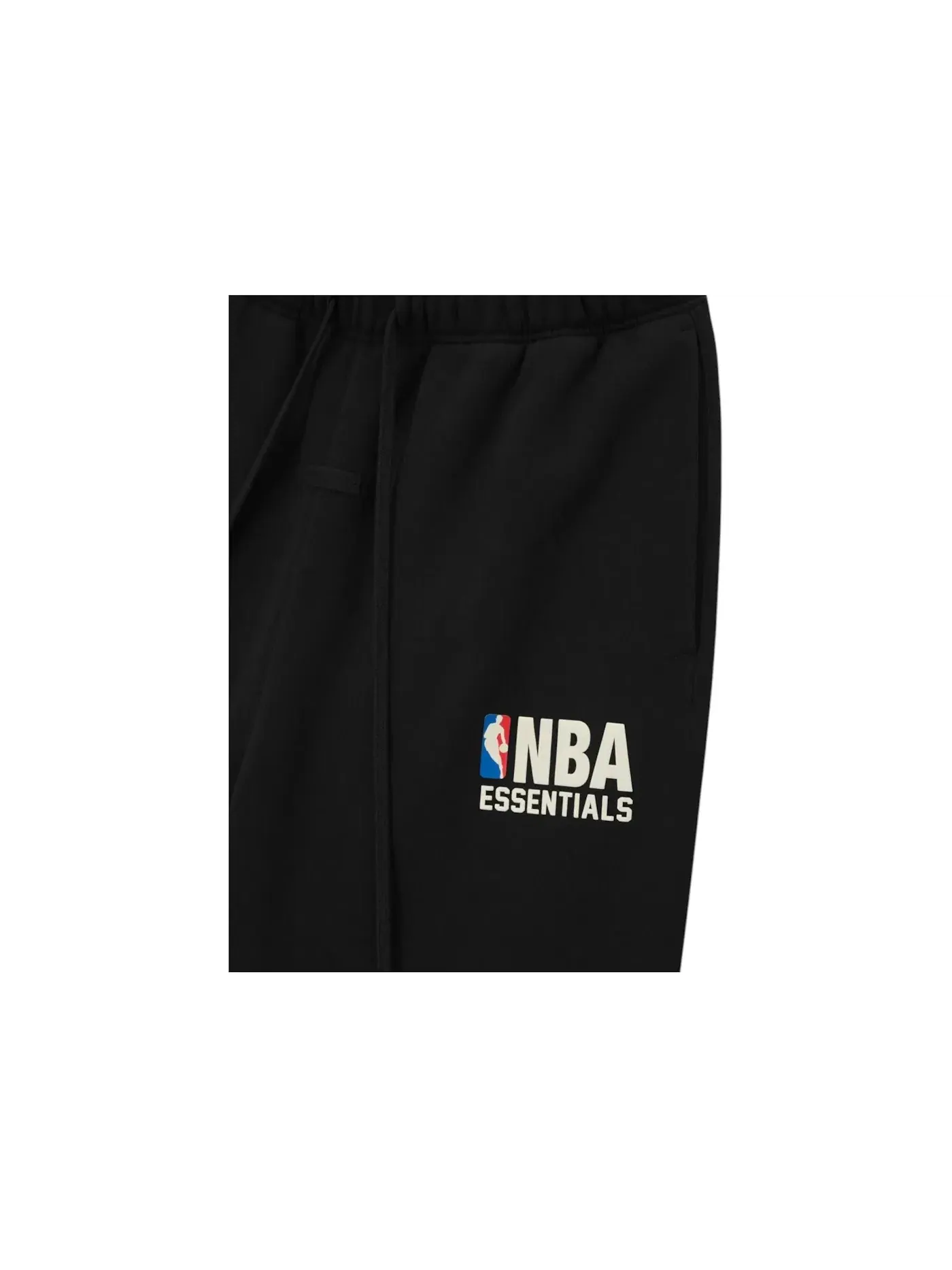 Мужские спортивные штаны классические с принтом NBA Sweatpant Fear of God — изображение 3 из 3, винтажный черный